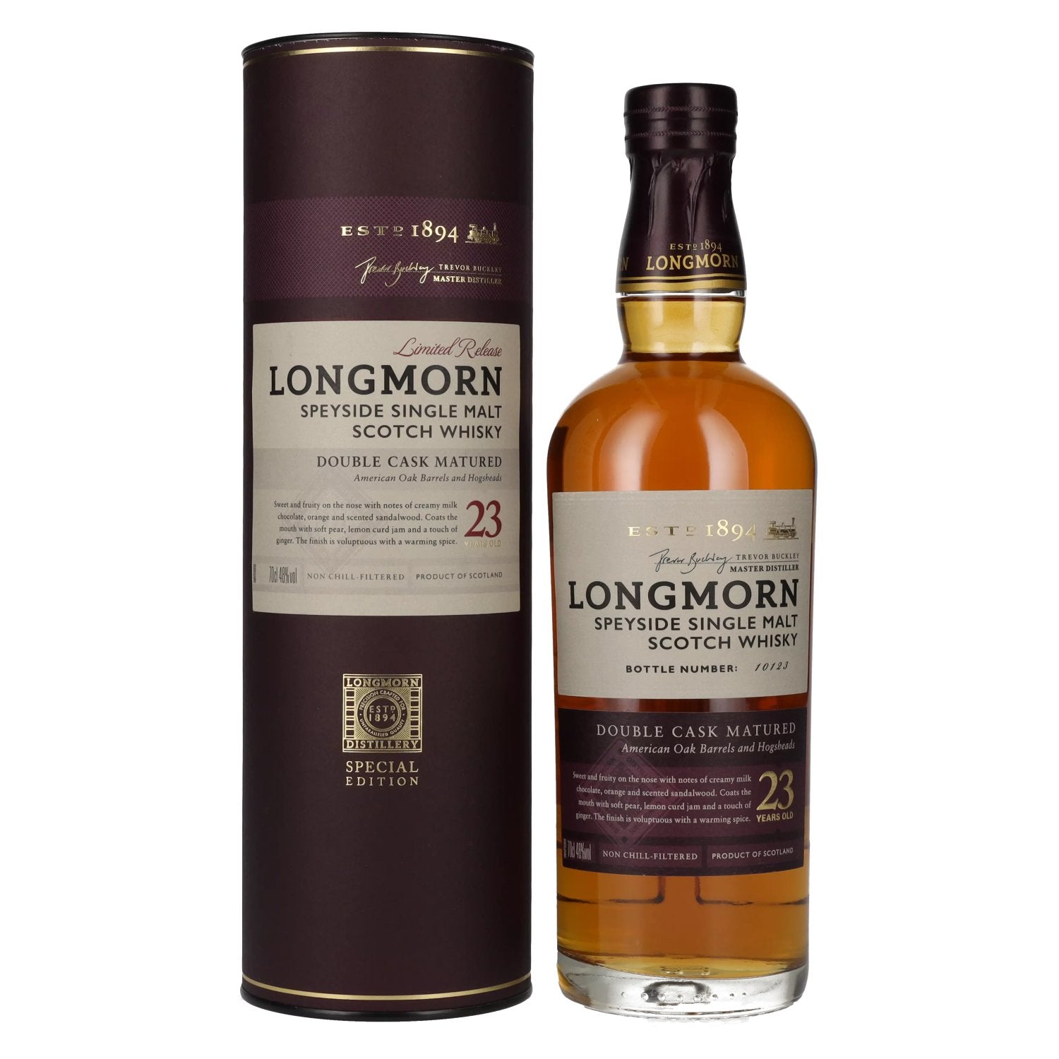 Longmorn 23 Years Old Double Cask Matured 48% Vol. 0,7l in Giftbox