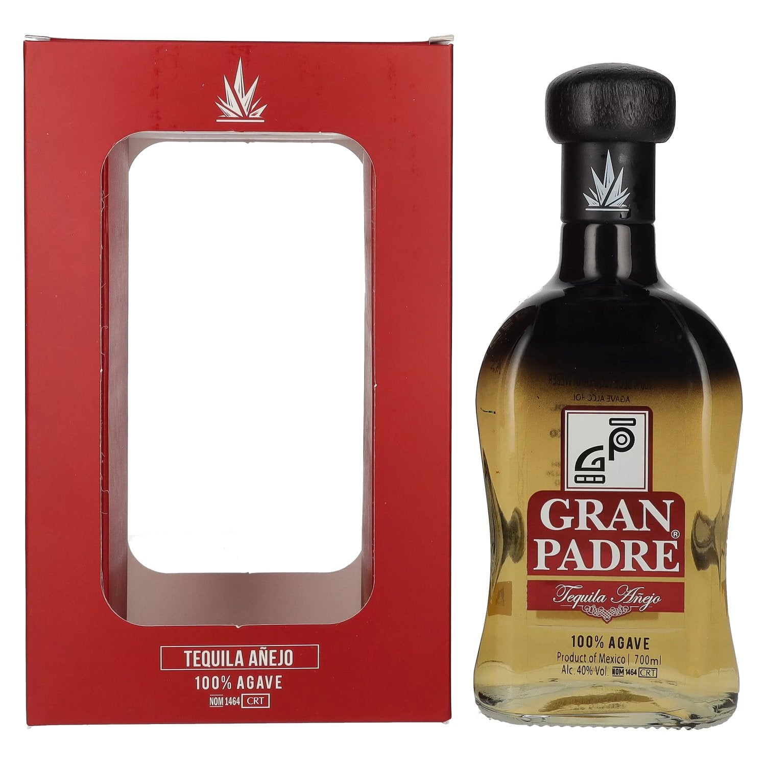 Gran Padre Tequila Anejo 100% Agave 40% Vol. 0,7l in Giftbox