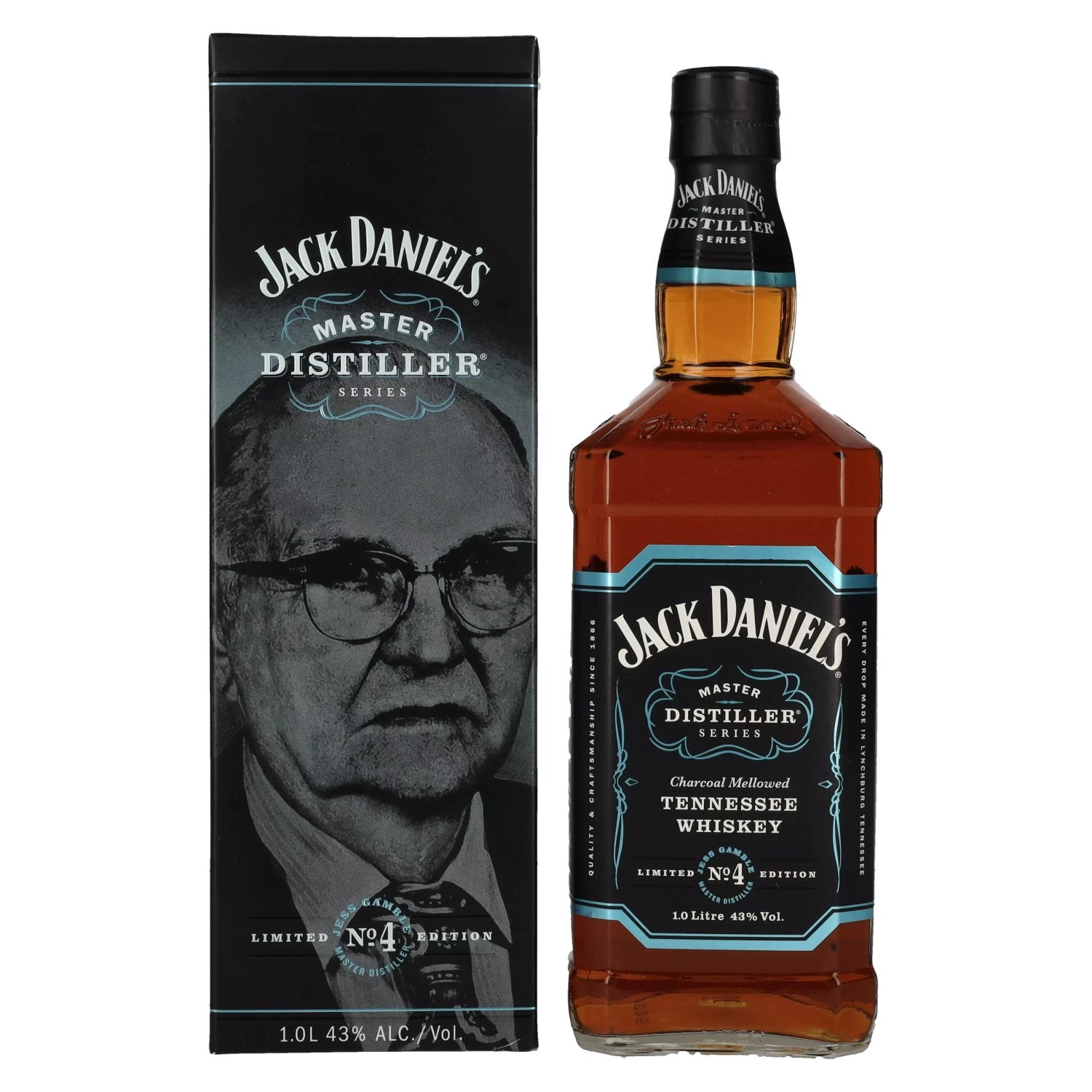 Jack Daniel's MASTER DISTILLER Series No. 4 Limited Edition 43% Vol. 1l in Giftbox