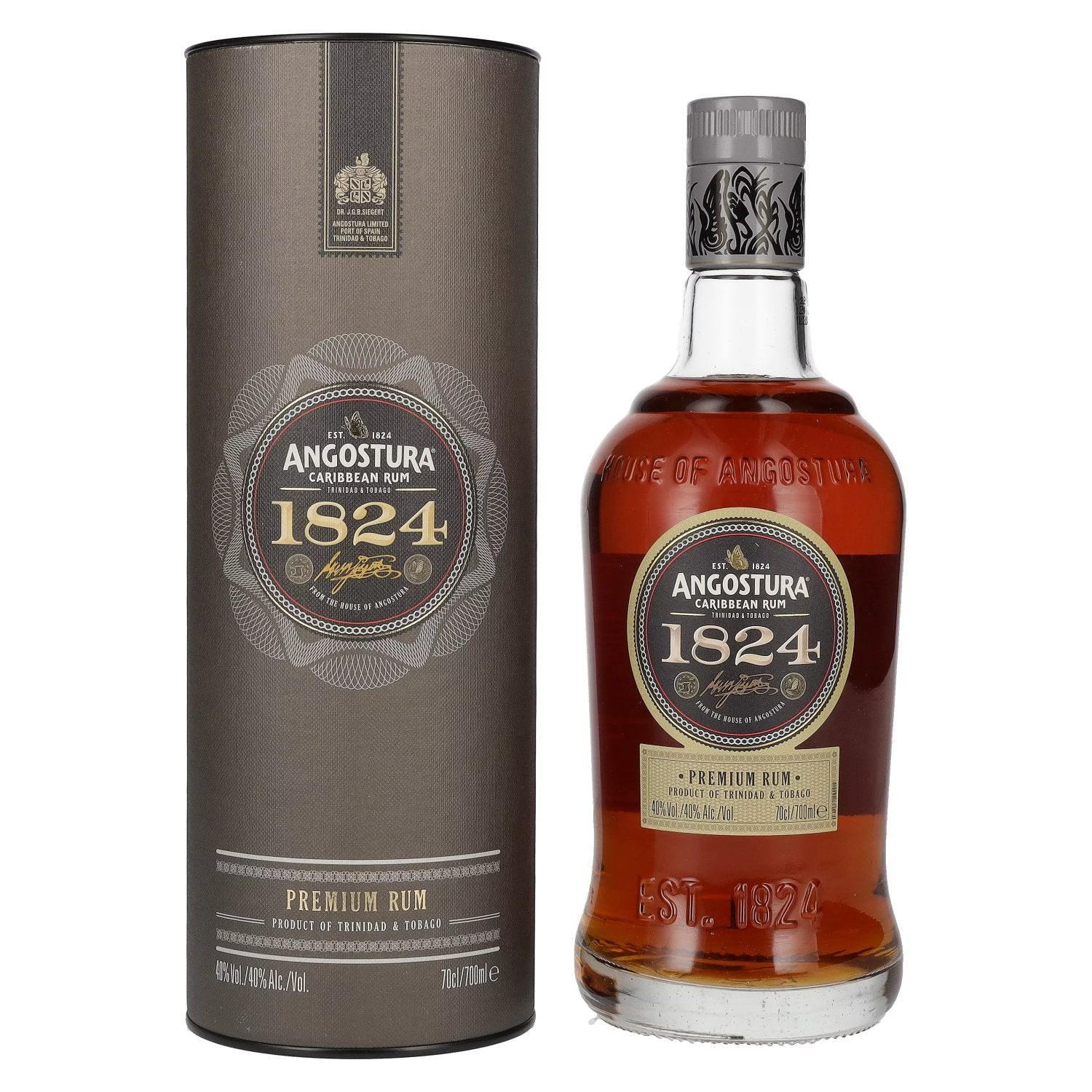 Angostura 1824 Premium Caribbean Rum 40% Vol. 0,7l in Giftbox