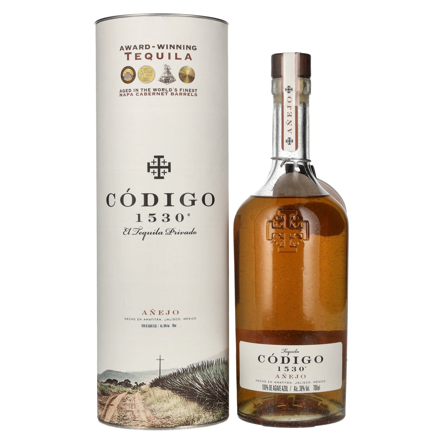 Codigo 1530 ANEJO Tequila 38% Vol. 0,7l in Giftbox