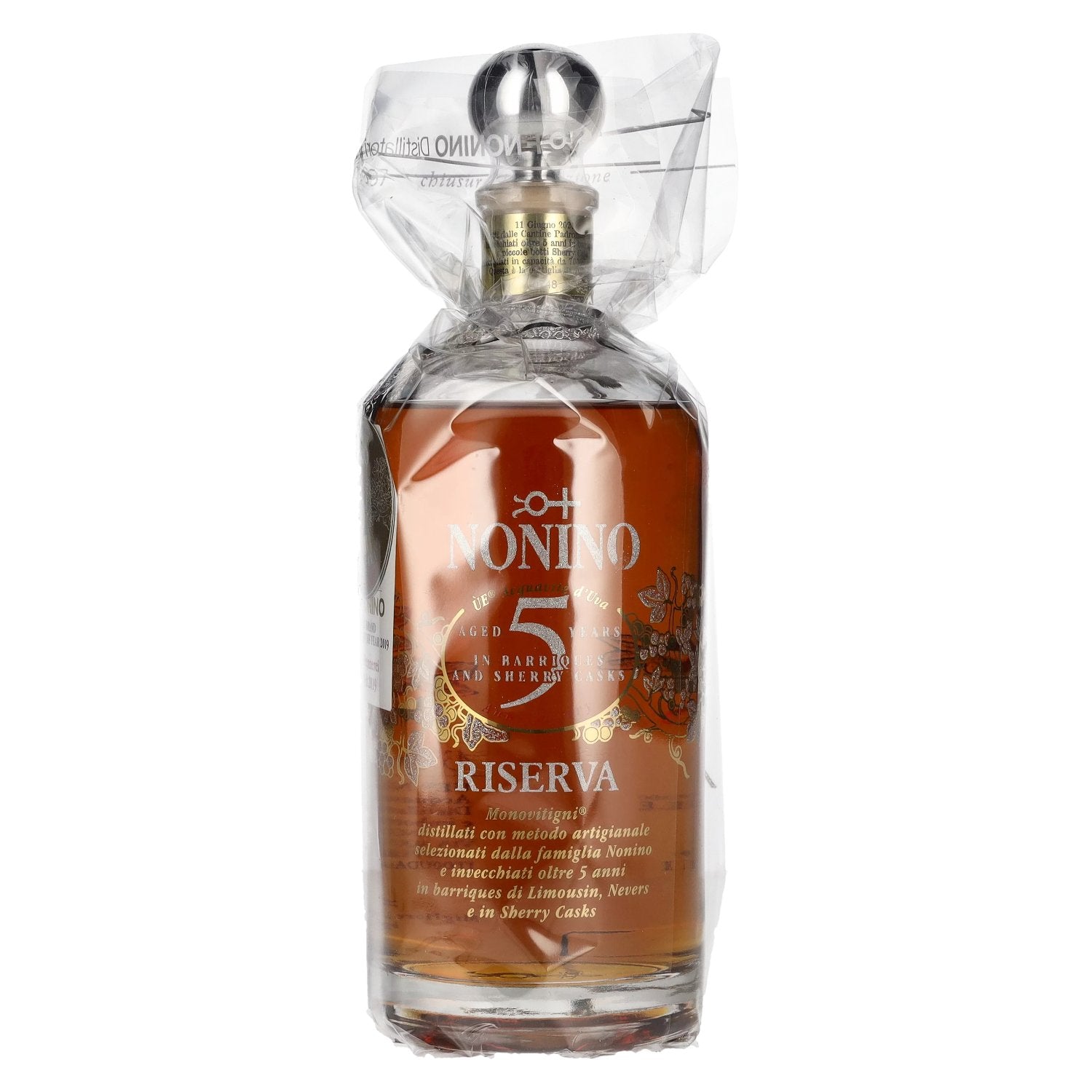 Nonino Grappa UE Monovitigno Riserva 25th Anniversary 43% Vol. 0,7l