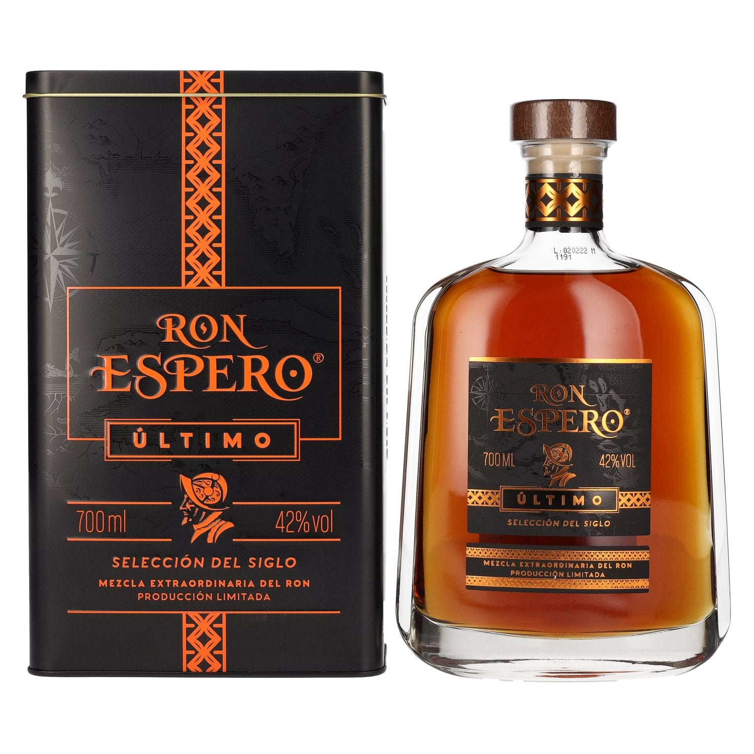 Ron Espero ULTIMO Seleccion del Siglo 42% Vol. 0,7l in Giftbox