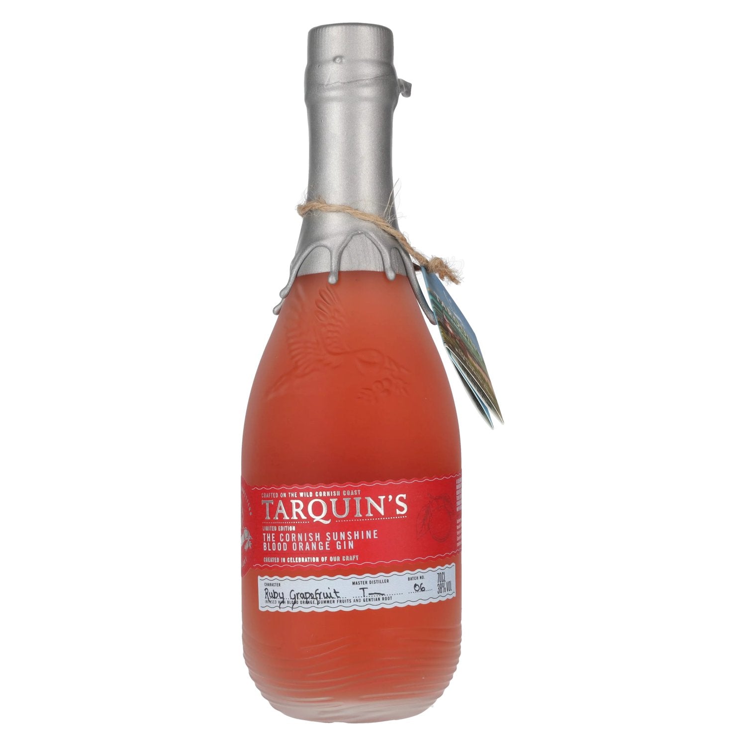 Tarquin's THE CORNISH SUNSHINE BLOOD ORANGE GIN 38% Vol. 0,7l