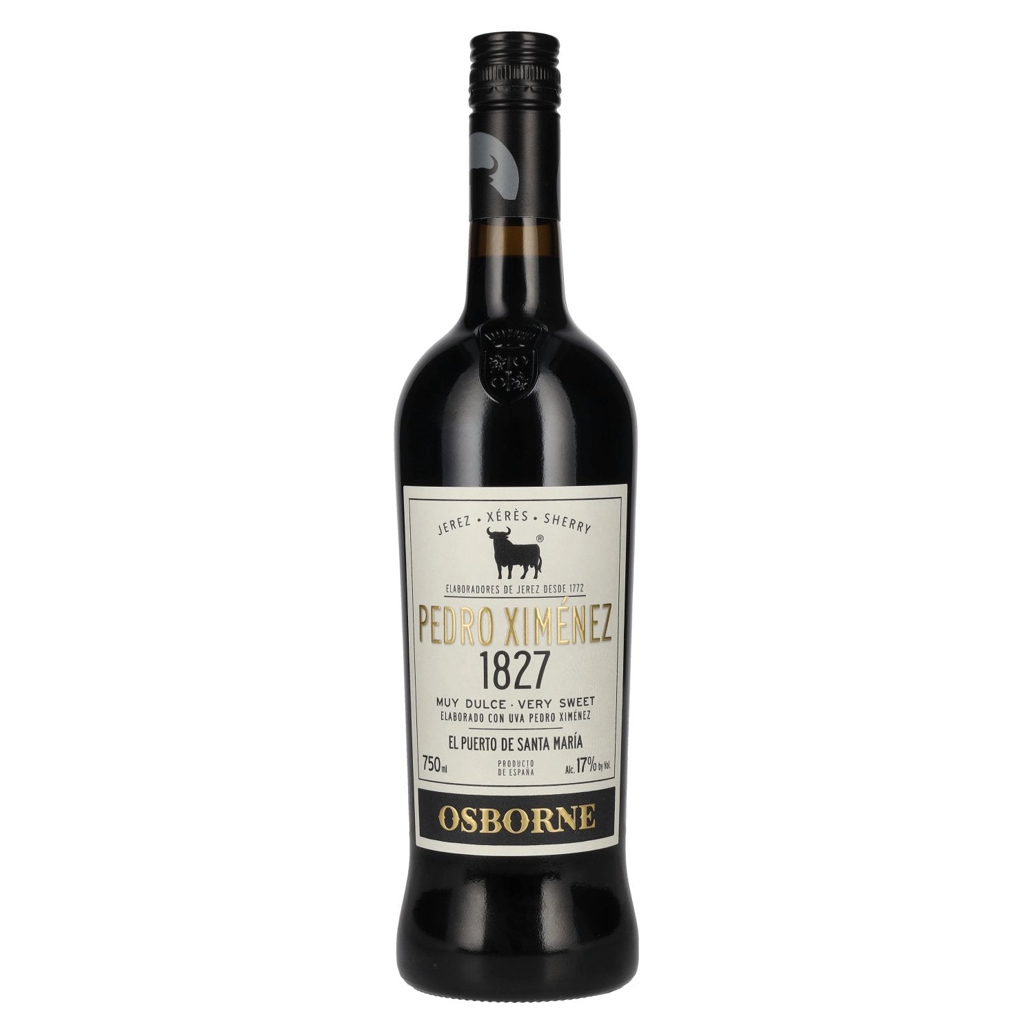 Osborne Pedro Ximenez 1827 Sherry 17% Vol. 0,75l