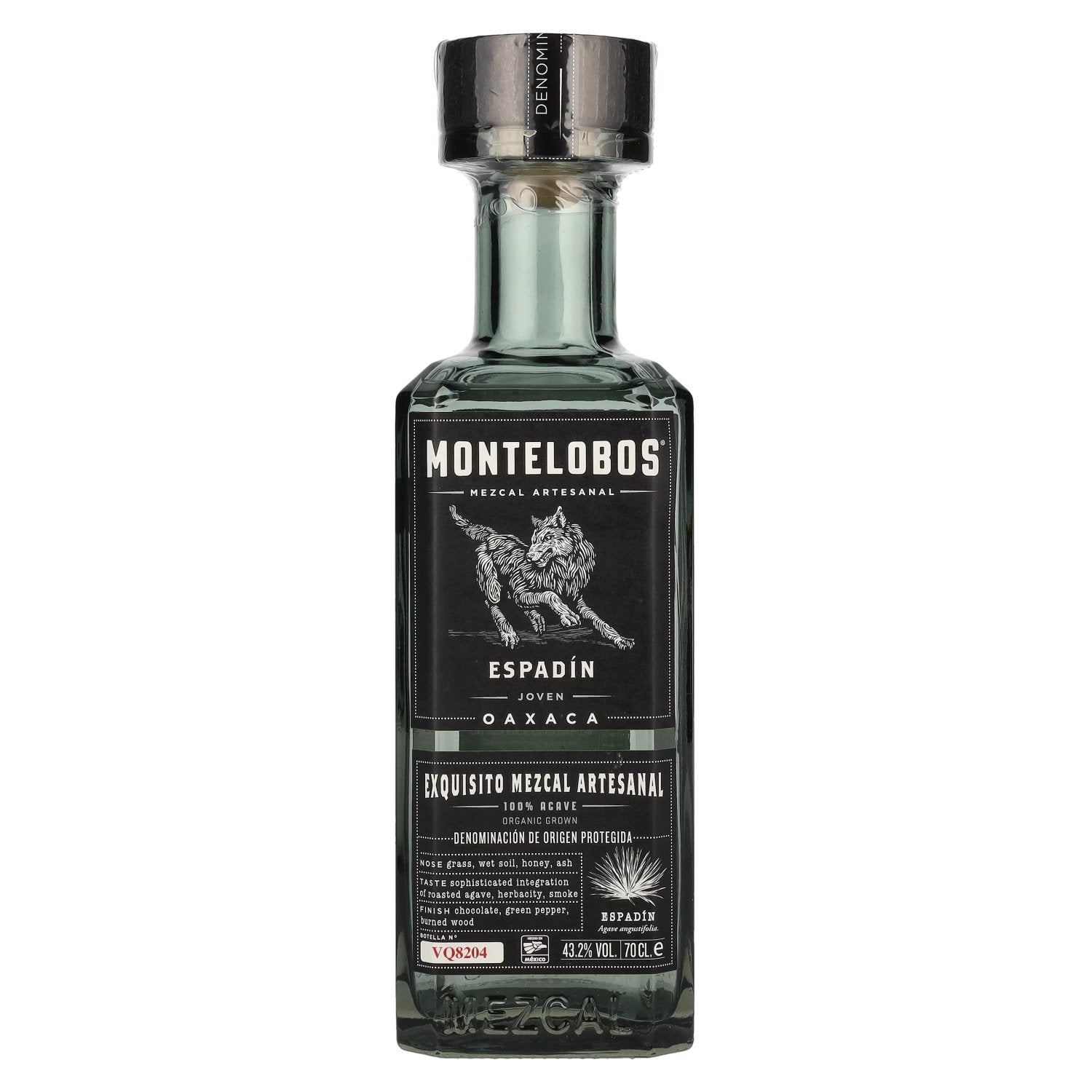 Montelobos ESPADIN Joven 100% Agave Mezcal Artesanal 43,2% Vol. 0,7l