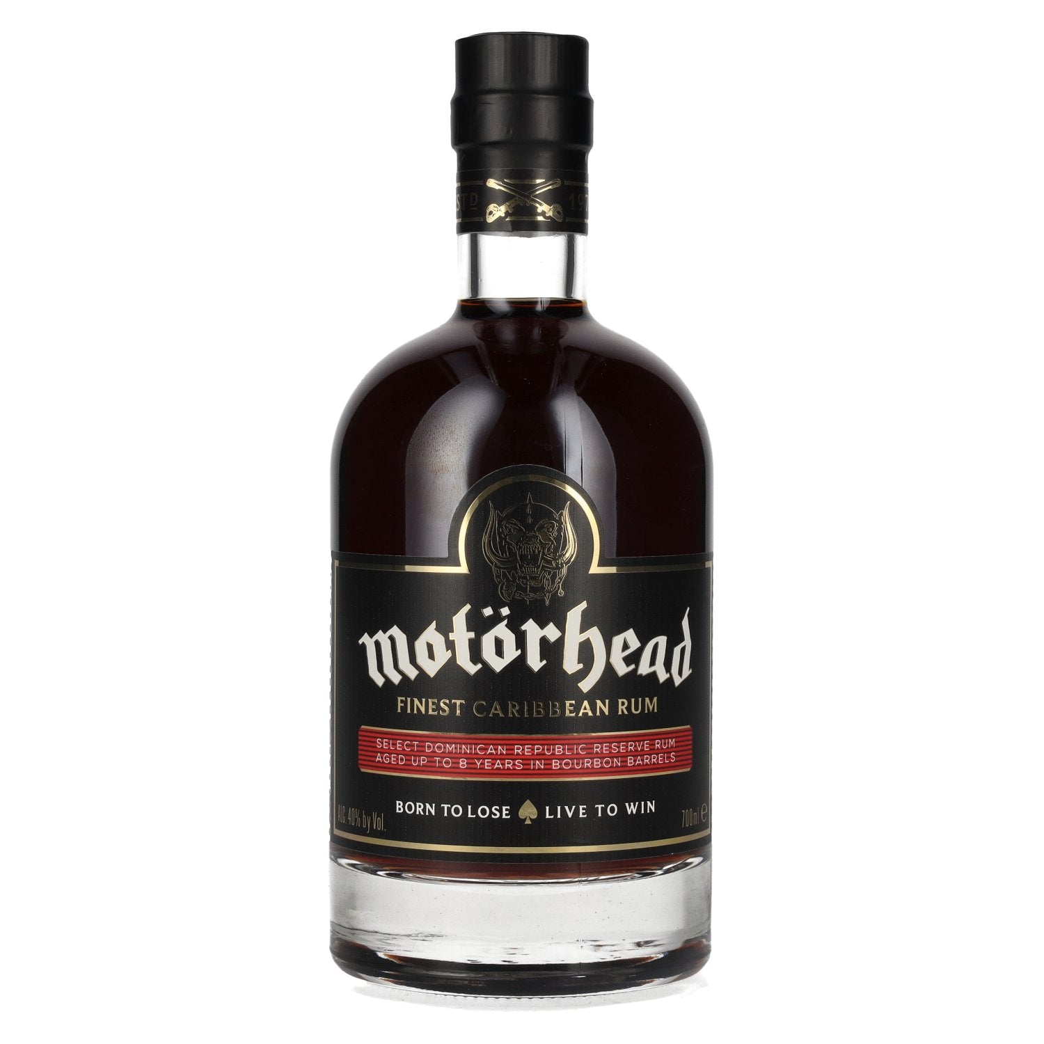 Motoerhead Finest Caribbean Rum 40% Vol. 0,7l