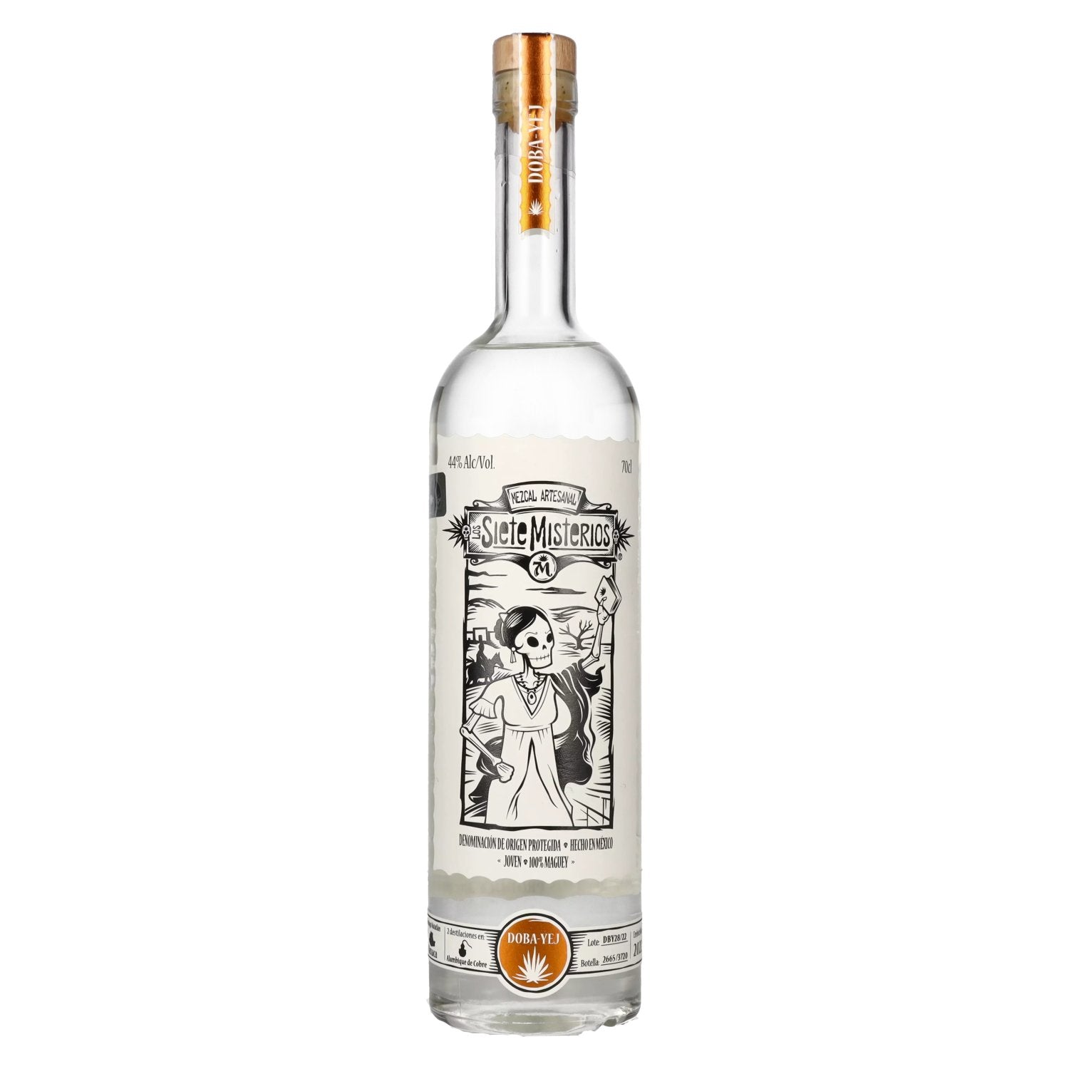 Los Siete Misterios DOBA YEJ Mezcal 2022 44% Vol. 0,7l