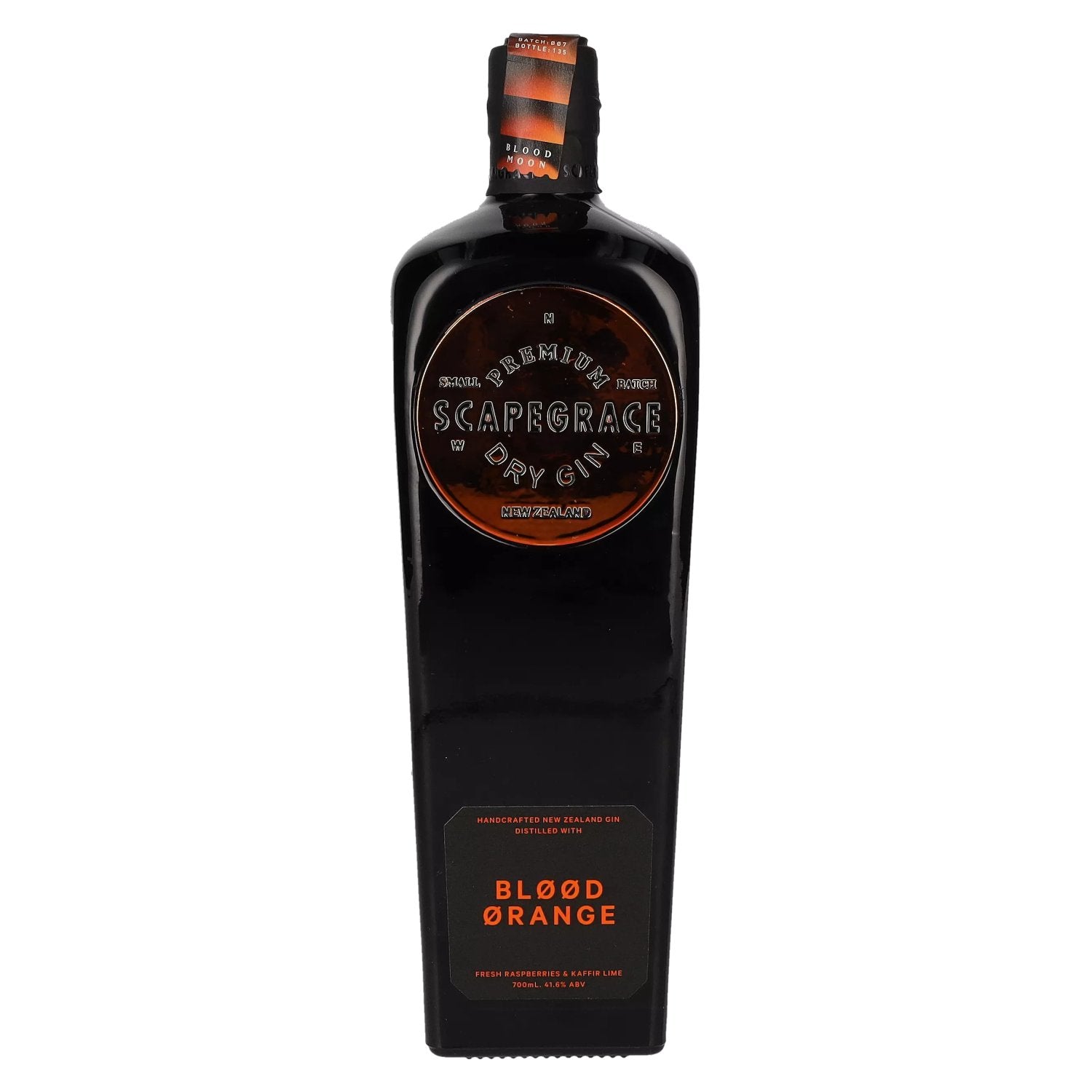 Scapegrace BLOOD MOON ORANGE Premium Dry Gin 41,6% Vol. 0,7l