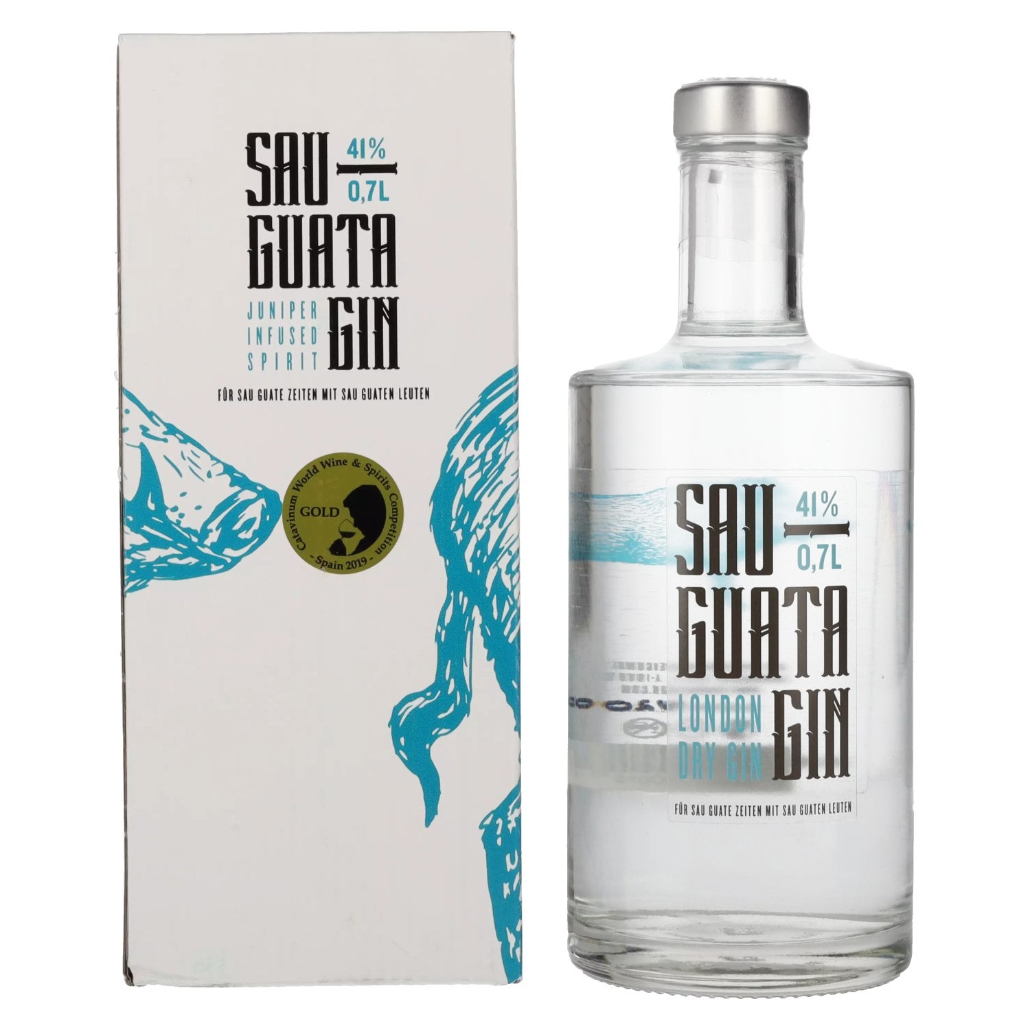 Sau-Guata Gin 41% Vol. 0,7l in Giftbox