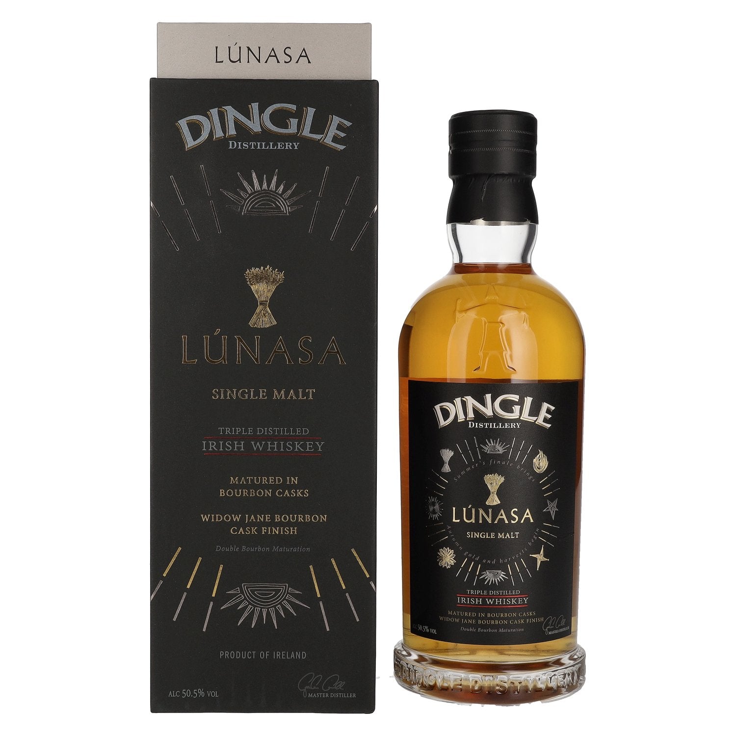 Dingle LUNASA Single Malt Irish Whiskey Triple Distilled 50,5% Vol. 0,7l in Giftbox