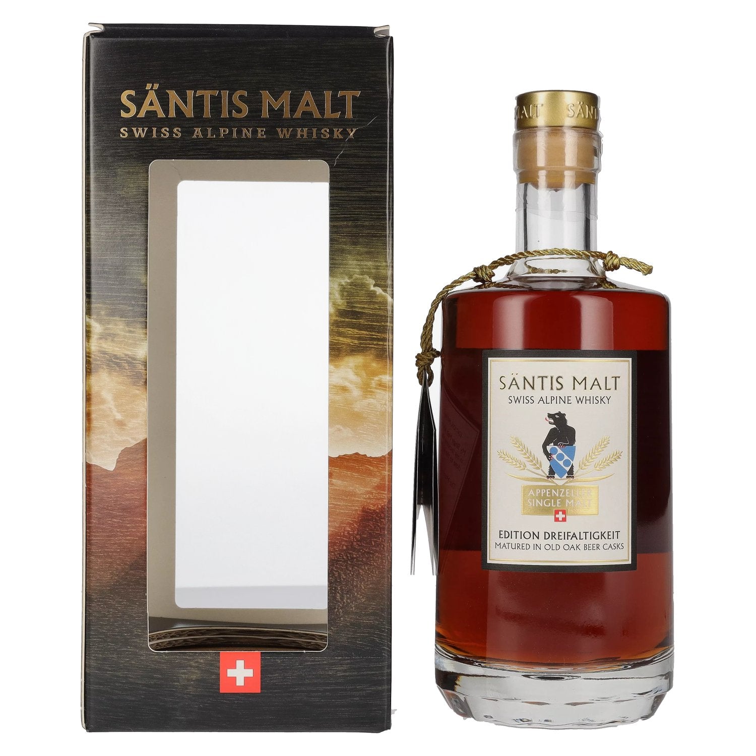 Saentis Malt Appenzeller Single Malt EDITION DREIFALTIGKEIT 52% Vol. 0,5l in Giftbox