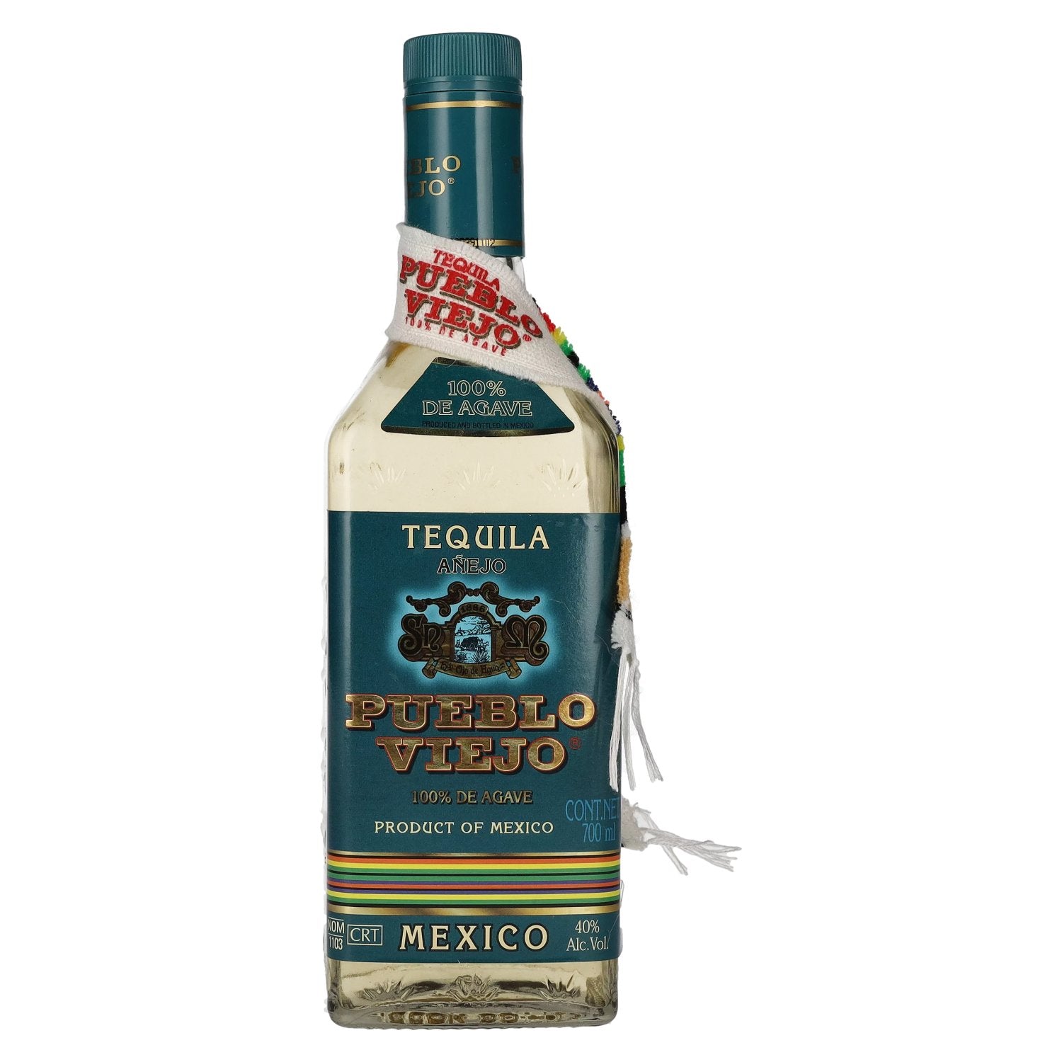 Pueblo Viejo Anejo Tequila 100% de Agave 40% Vol. 0,7l