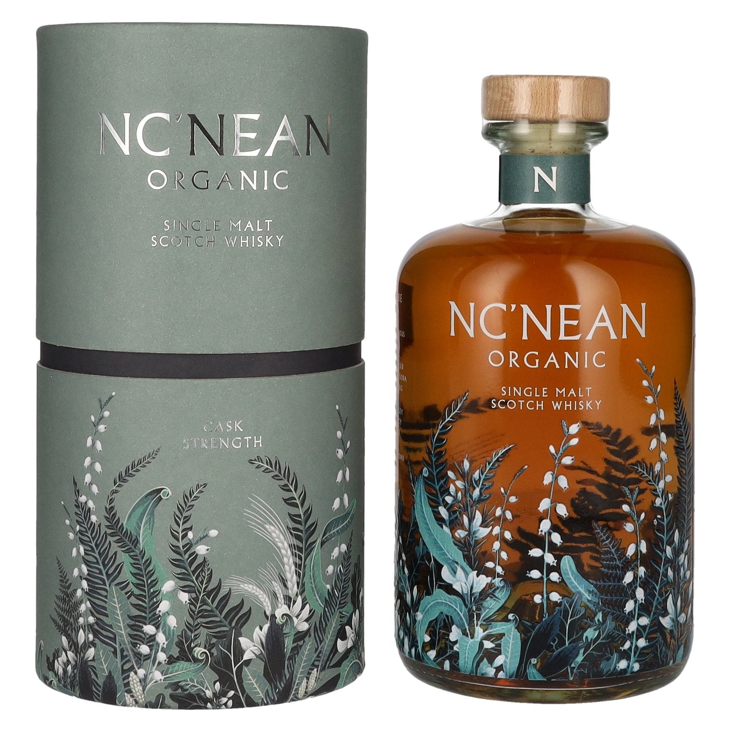 Ncânean ORGANIC Cask Strength Single Malt Scotch Whisky Batch 06 59,6% Vol. 0,7l in Giftbox