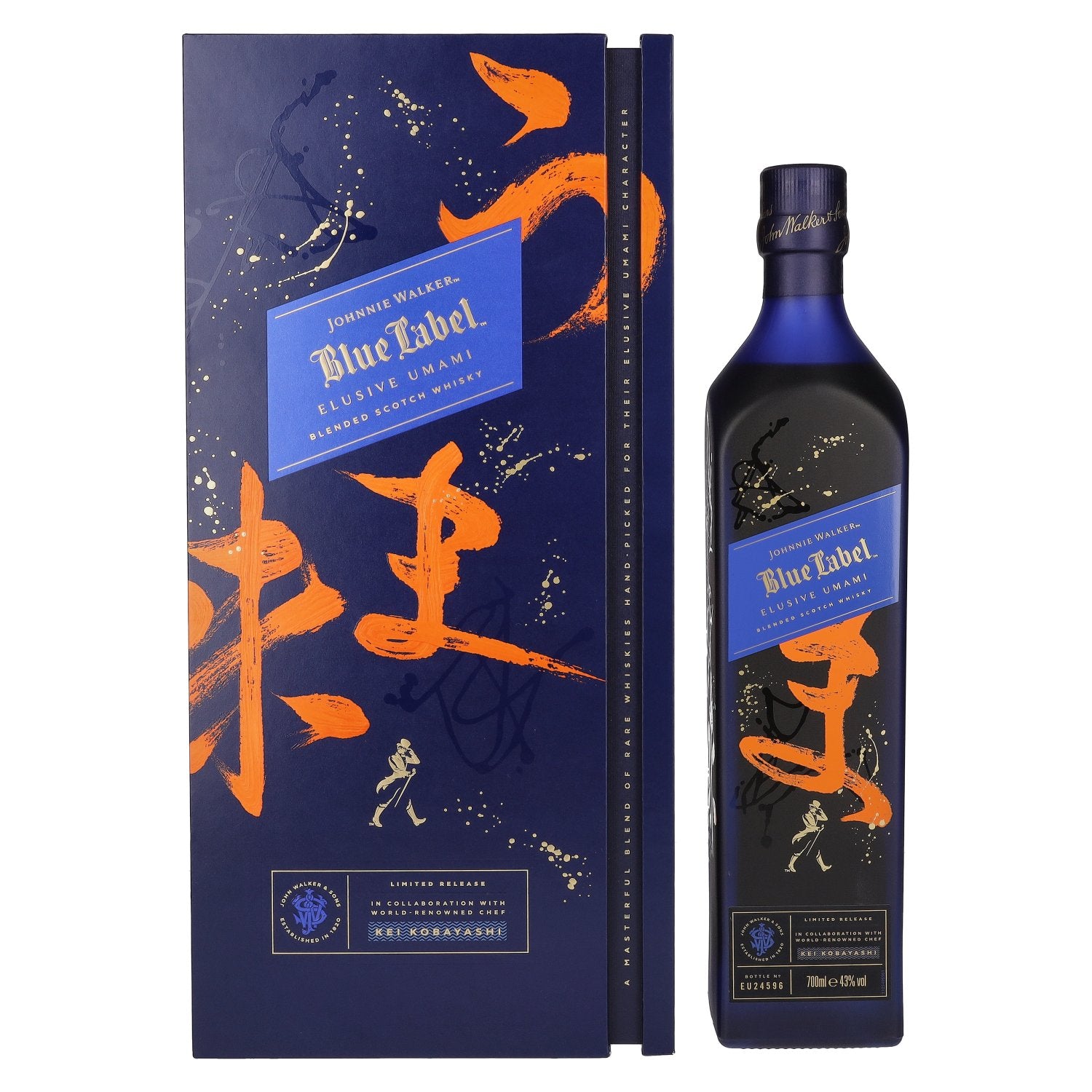 Johnnie Walker Blue Label ELUSIVE UMAMI Blended Scotch Whisky Limited Release 43% Vol. 0,7l in Giftbox