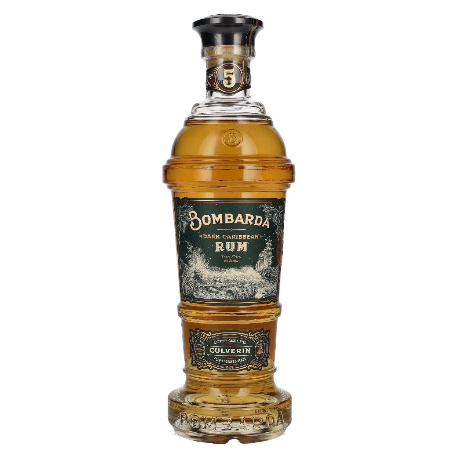 Bombarda CULVERIN Dark Caribbean Rum 43% Vol. 0,7l