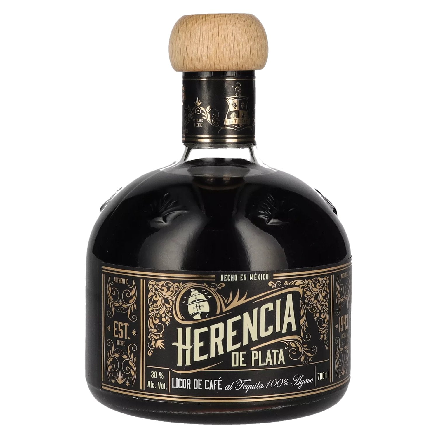 Herencia de Plata LICOR DE CAFE al Tequila 100% Agave 30% Vol. 0,7l