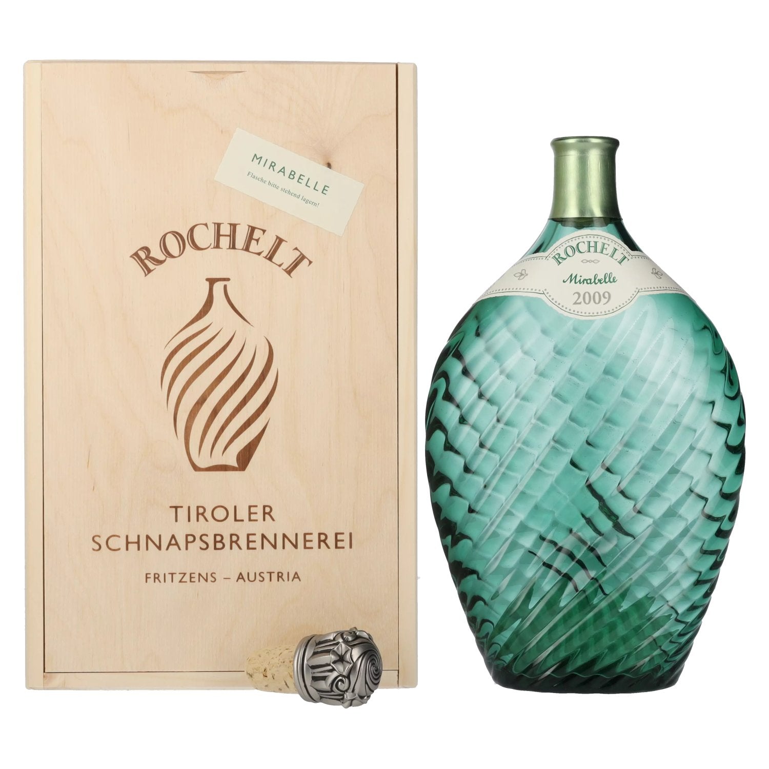 Rochelt Mirabelle 2009 50% Vol. 0,7l in Holzkiste