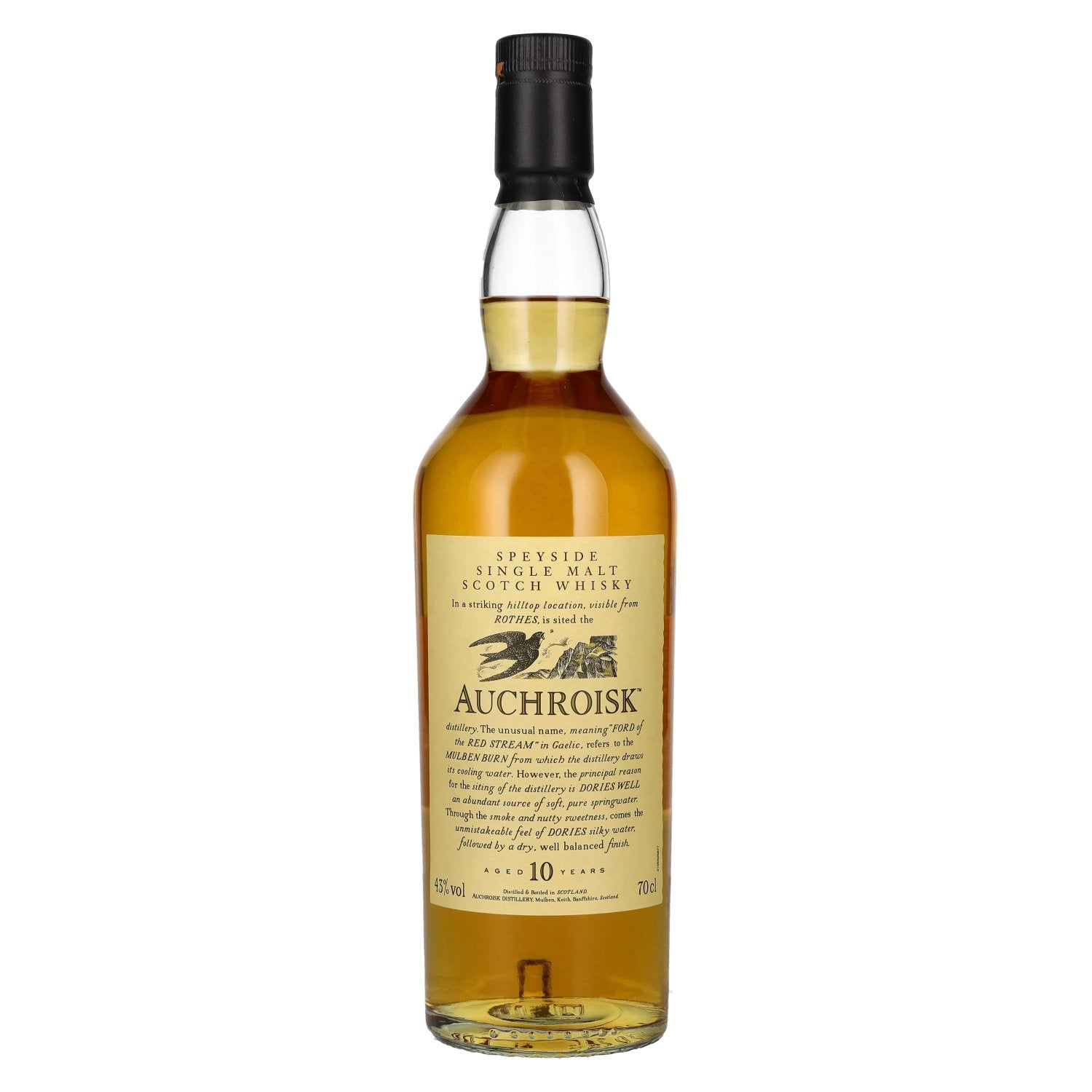 Auchroisk 10 Years Old FLORA & FAUNA Speyside Single Malt 43% Vol. 0,7l