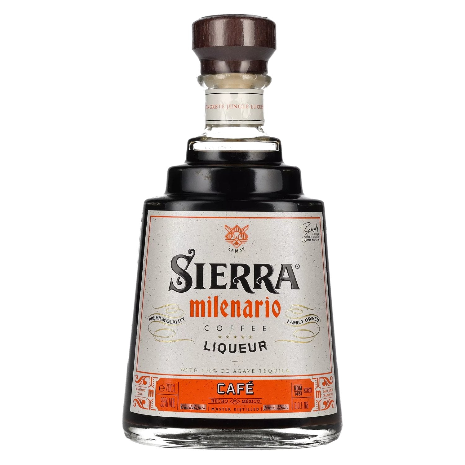 Sierra Milenario CAFE Liqueur 35% Vol. 0,7l