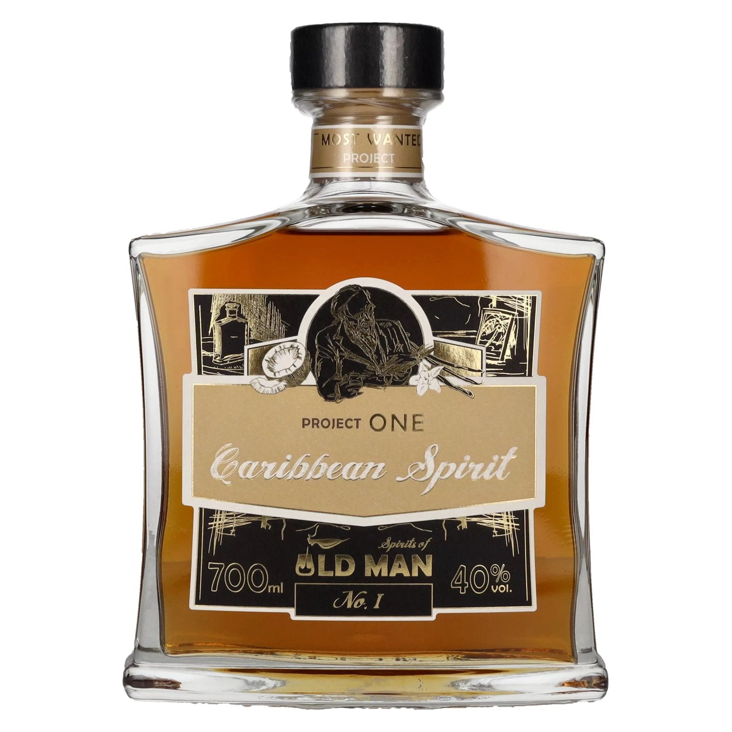 Old Man Rum Project ONE Caribbean Spirit 40% Vol. 0,7