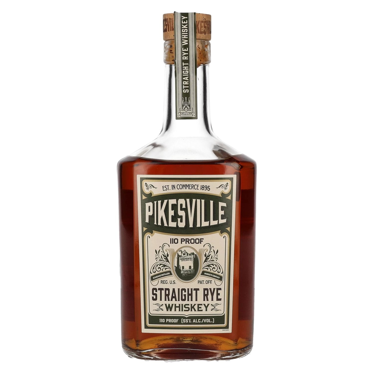 Pikesville Straight Rye Whiskey 55% Vol. 0,7l