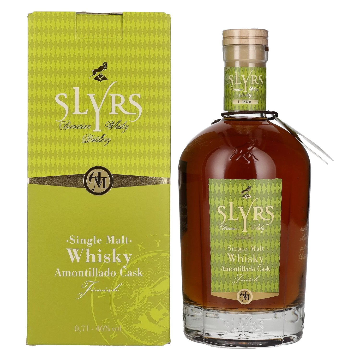 Slyrs Single Malt Whisky Amontillado Cask 46% Vol. 0,7l in Giftbox