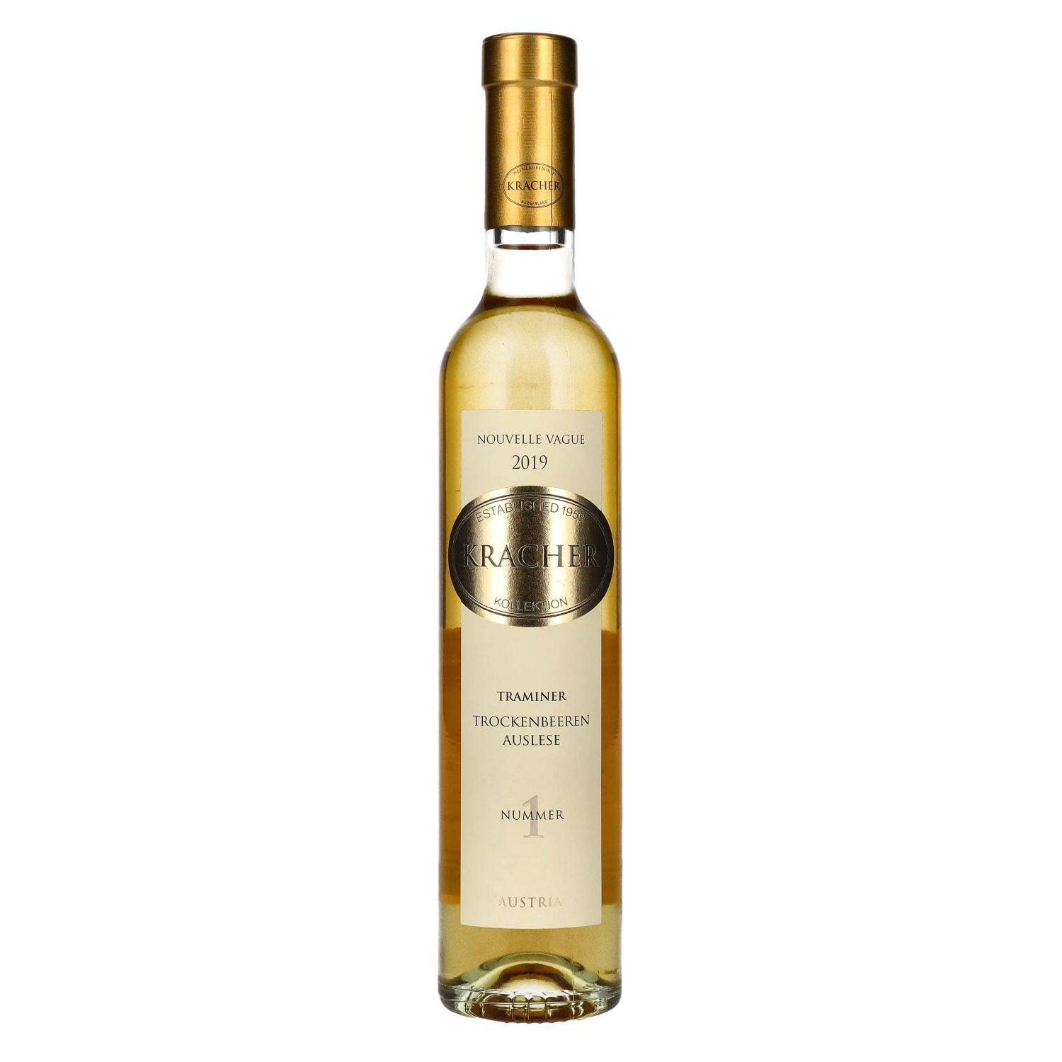 Kracher Trockenbeerenauslese Traminer Nouvelle Vague 2019 10,5% Vol. 0,375l