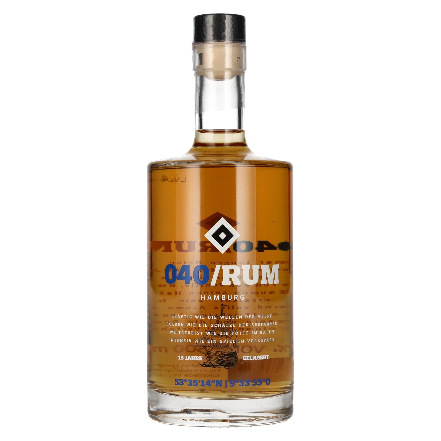 HSV 040 Hamburg Rum 40% Vol. 0,5l