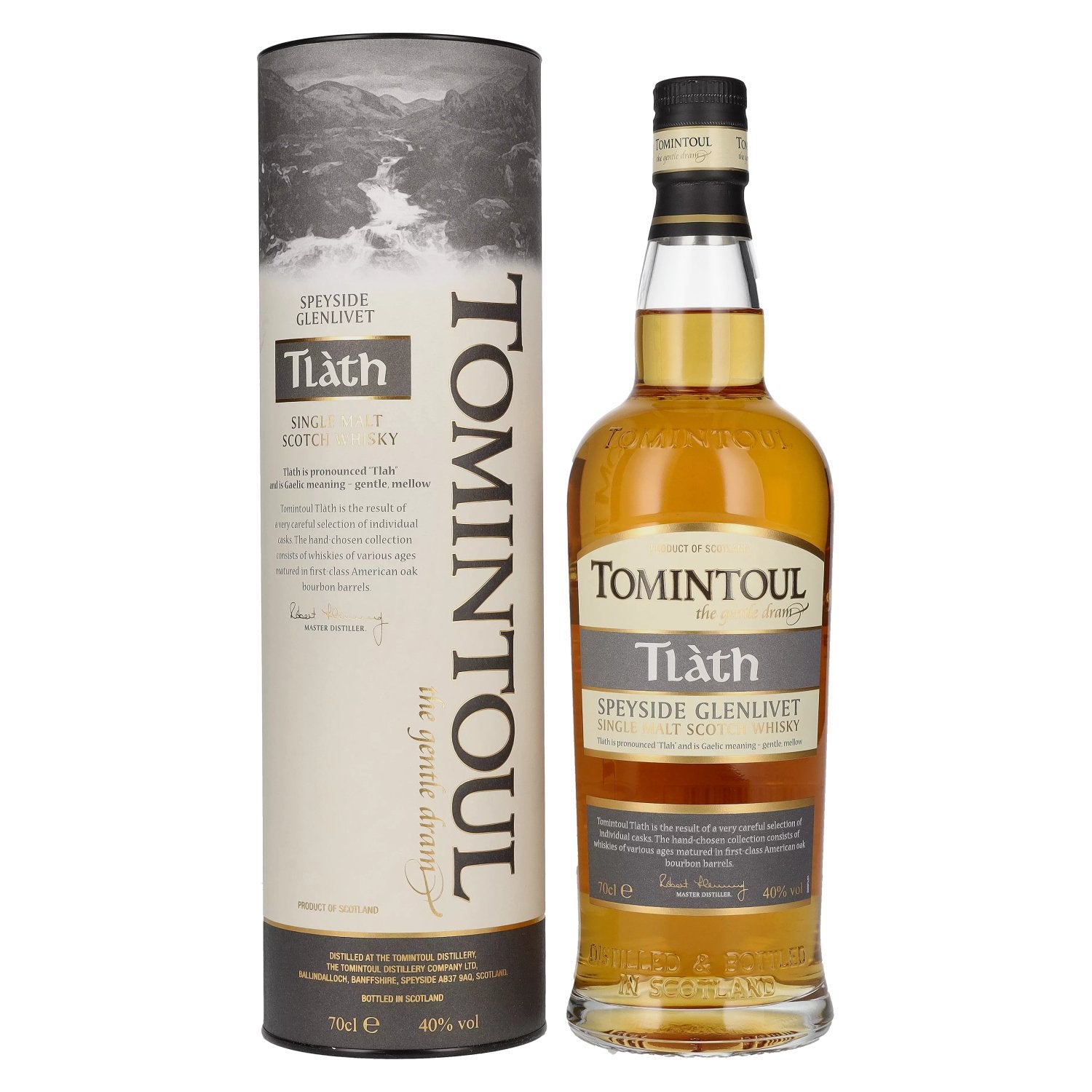 Tomintoul Tlath Single Malt Scotch Whisky 40% Vol. 0,7l in Giftbox