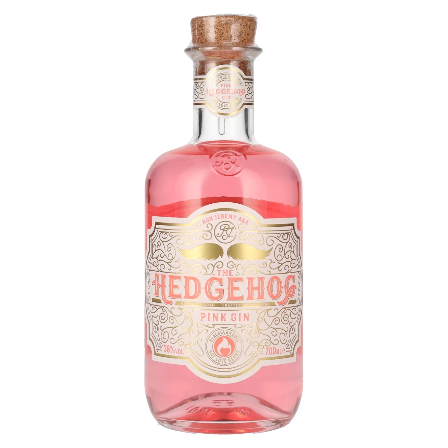 Ron Jeremy Aka The Hedgehog Pink Gin 38% Vol. 0,7l