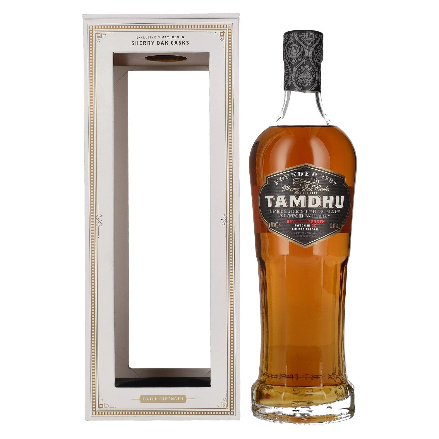 Tamdhu BATCH STRENGTH Speyside Single Malt No. 007 57,5% Vol. 0,7l in Giftbox