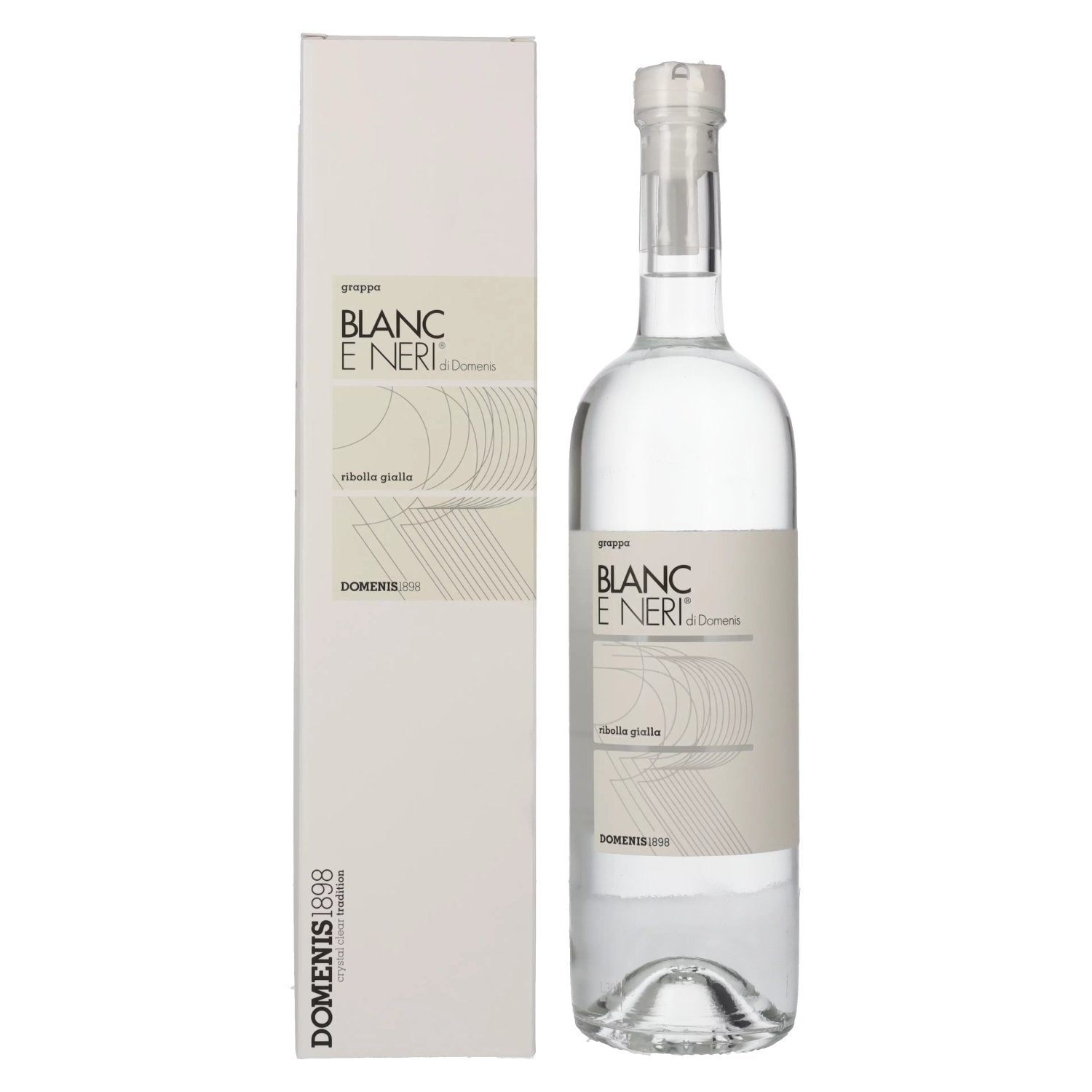 Domenis 1898 BLANC E NERI di Domenis Ribolla Gialla Grappa 40% Vol. 0,7l in Giftbox