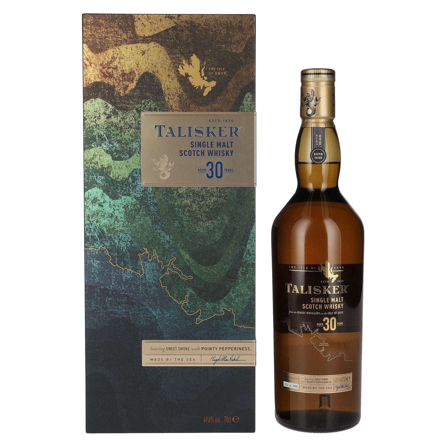 Talisker 30 Years Old Single Malt Scotch Whisky Limited Release 49,6% Vol. 0,7l in Giftbox