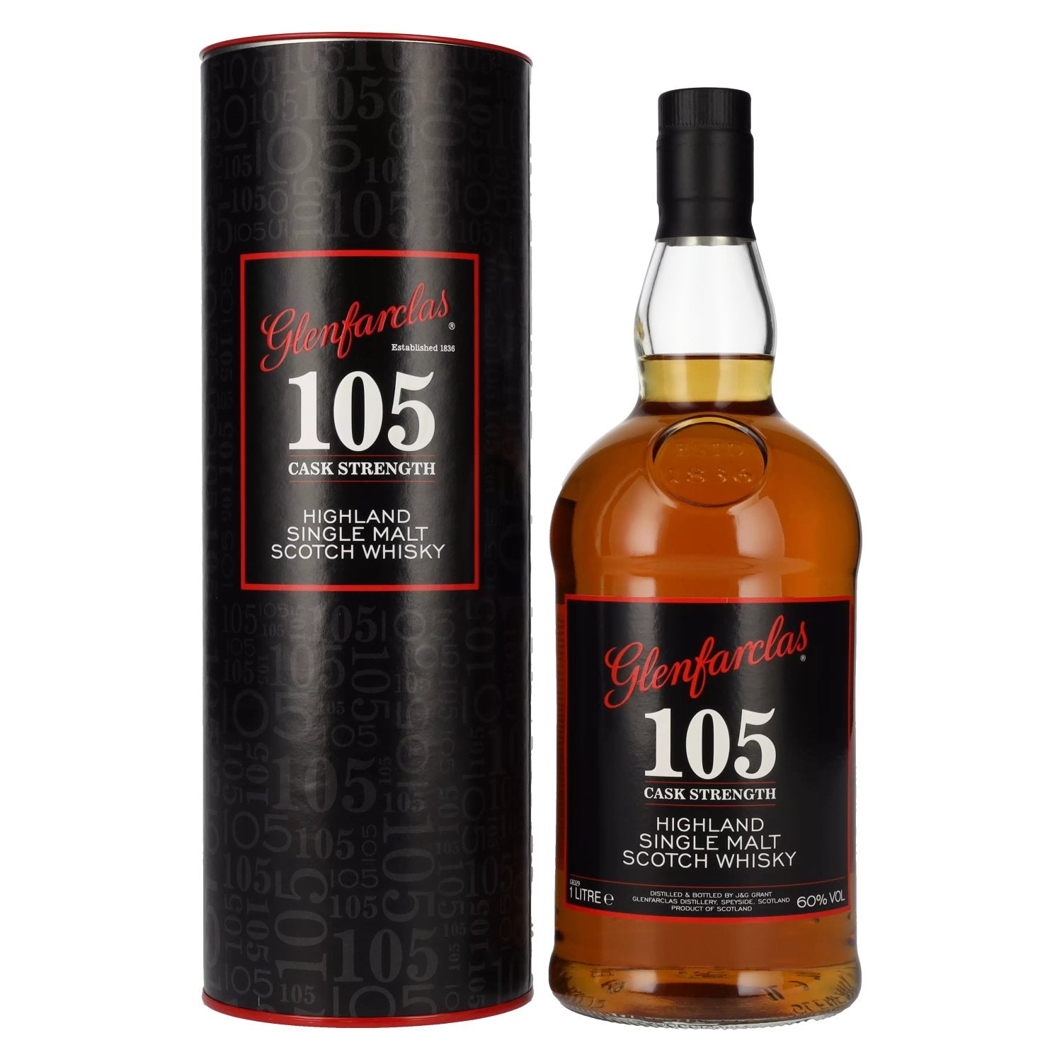 Glenfarclas 105 CASK STRENGTH Highland Single Malt 60% Vol. 1l in Giftbox