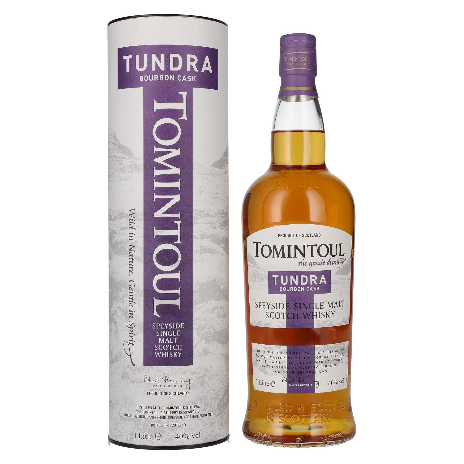 Tomintoul TUNDRA Bourbon Cask Speyside Single Malt Scotch Whisky 40% Vol. 1l in Giftbox