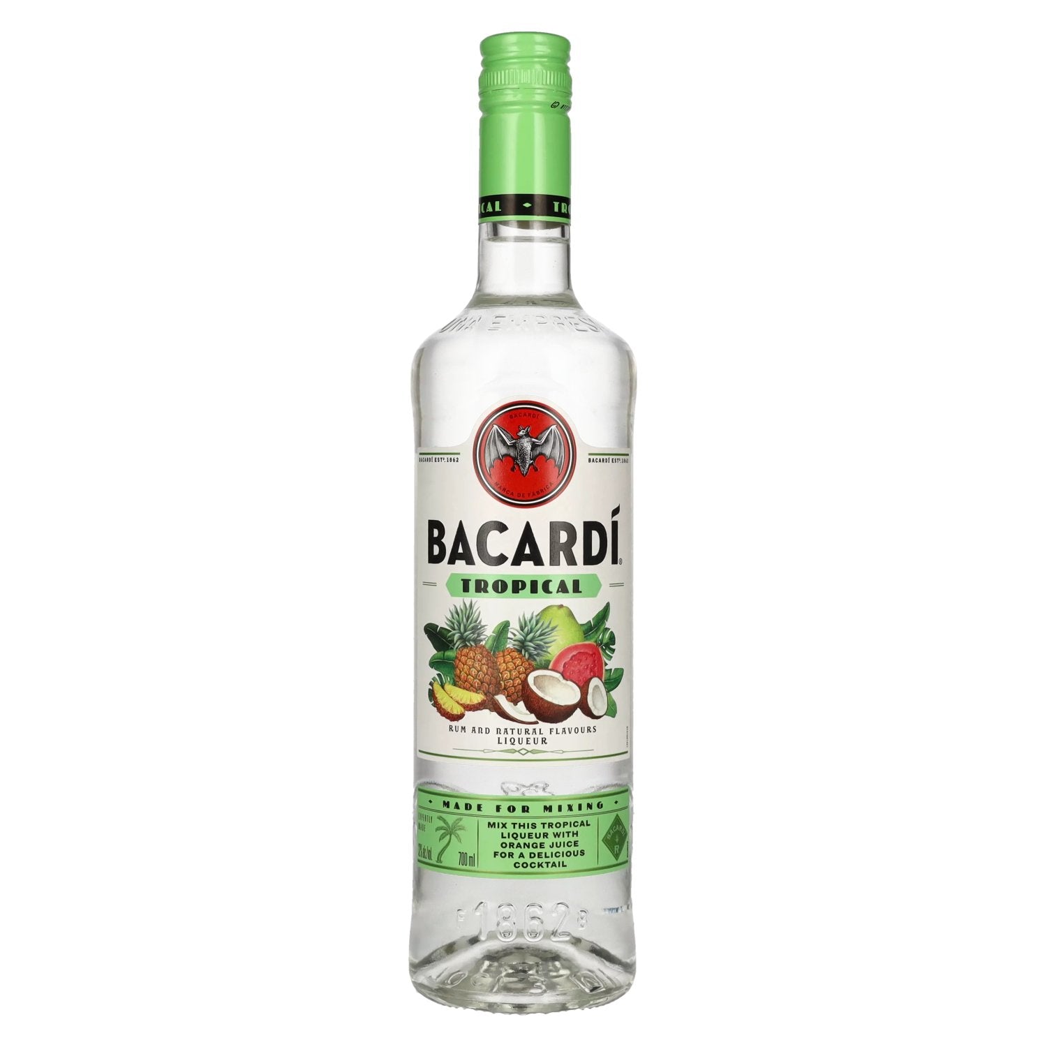 Bacardi TROPICAL Rum And Natural Flavors Liqueur 32% Vol. 0,7l