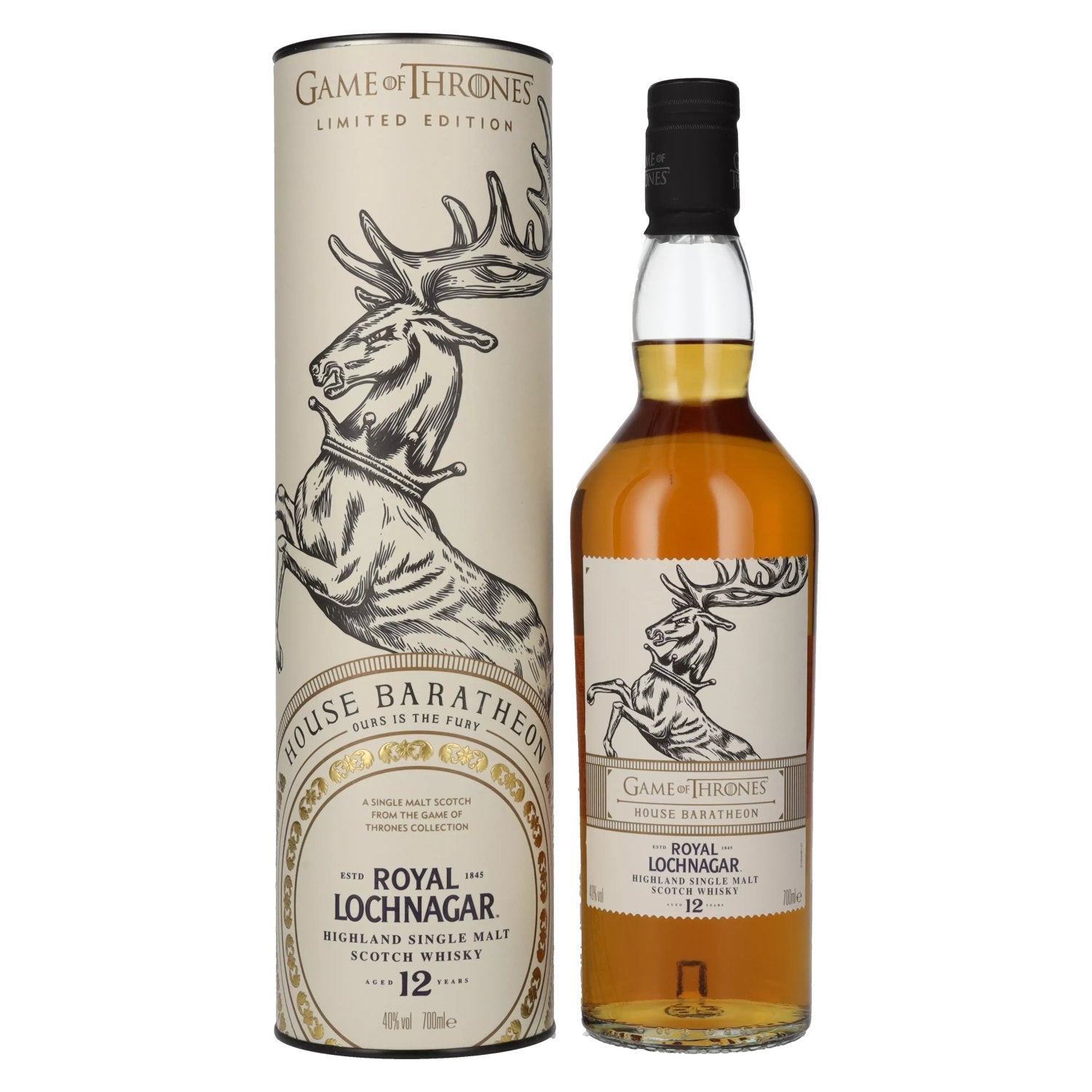 Royal Lochnagar 12 Years Old GAME OF THRONES House Baratheon 40% Vol. 0,7l in Giftbox