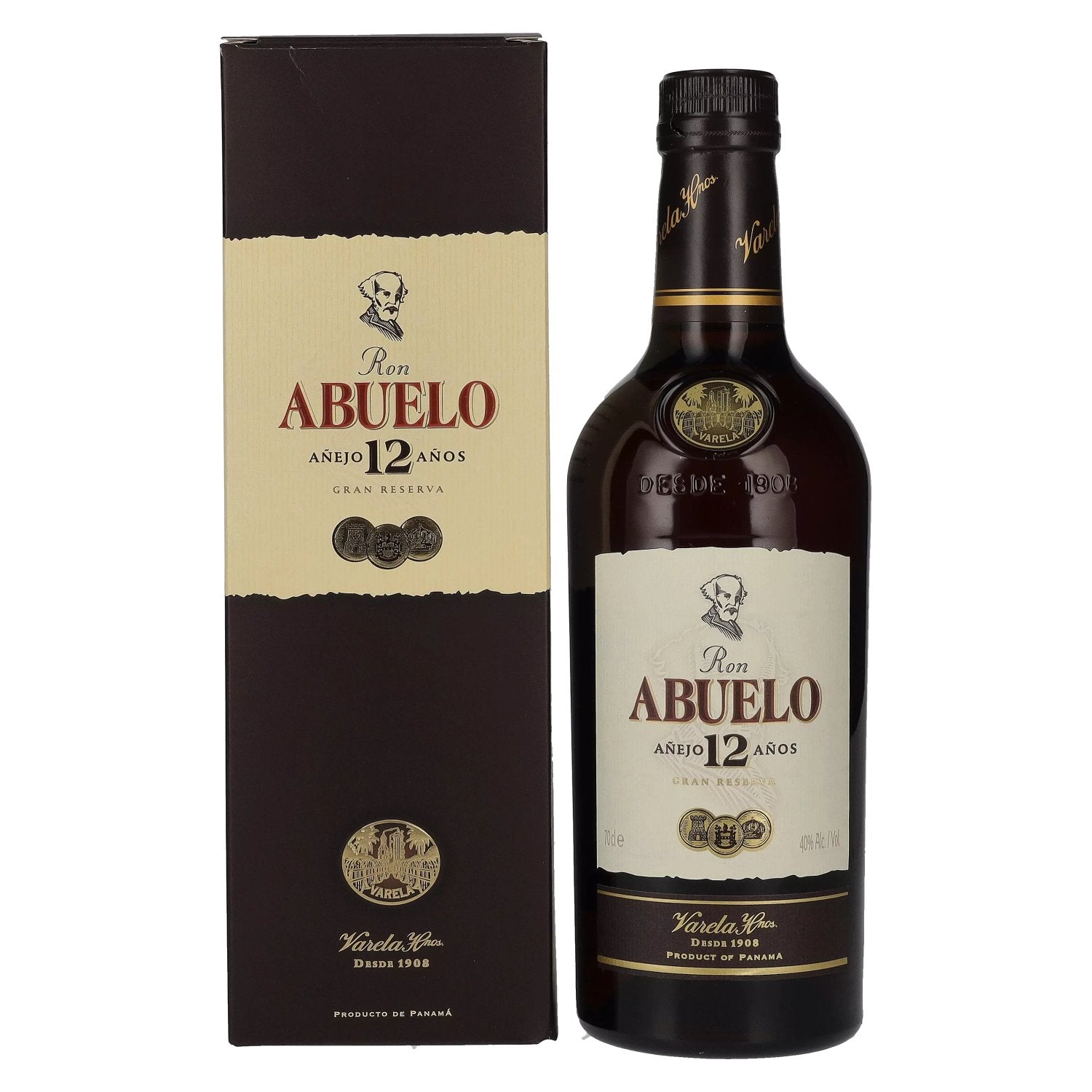 Ron Abuelo Anejo 12 Anos 40% Vol. 0,7l in Giftbox