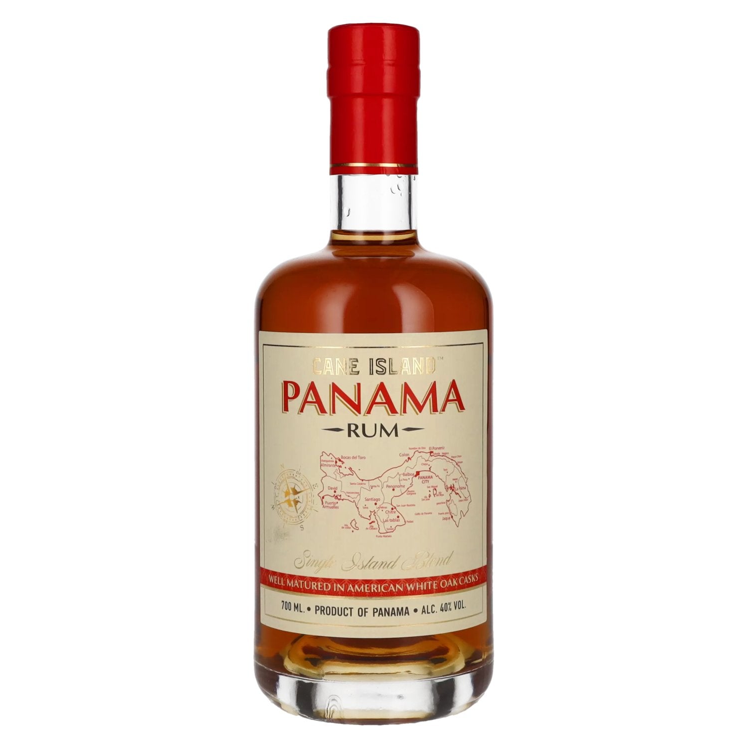 Cane Island PANAMA Single Island Blend Rum 40% Vol. 0,7l