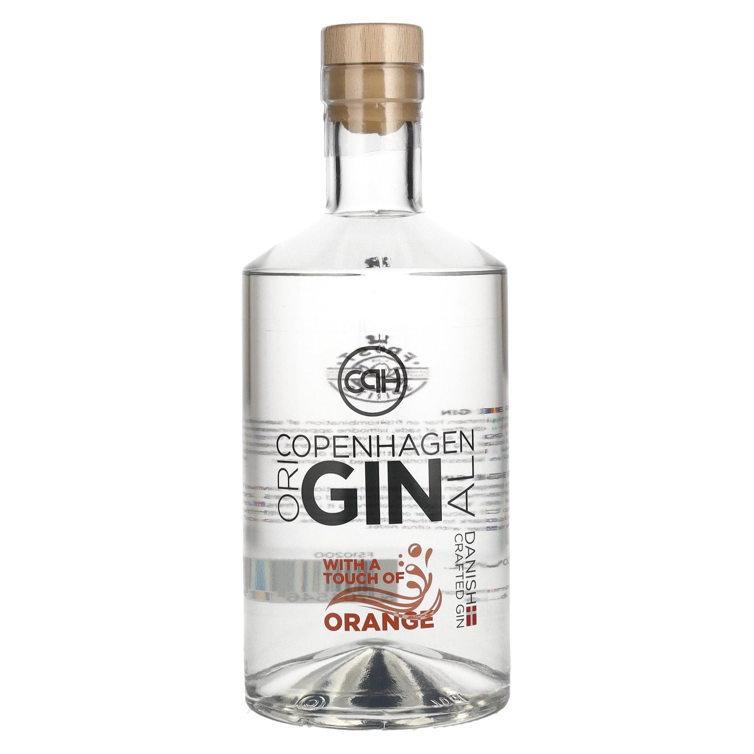 Copenhagen oriGINal Gin with a touch of ORANGE 39% Vol. 0,7l