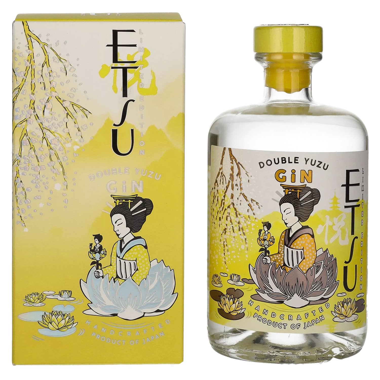 Etsu Gin DOUBLE YUZU Limited Edition 43% Vol. 0,7l in Giftbox