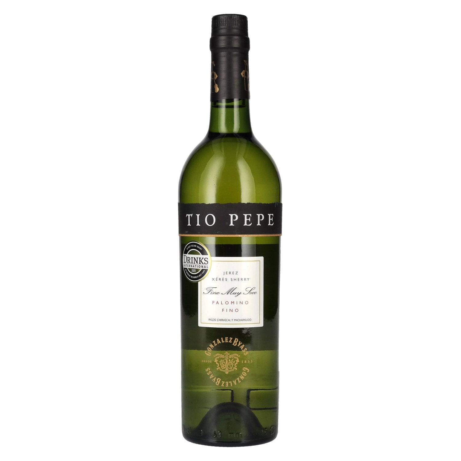 Tio Pepe Fino Muy Seco PALOMINO FINO Sherry 15% Vol. 0,75l