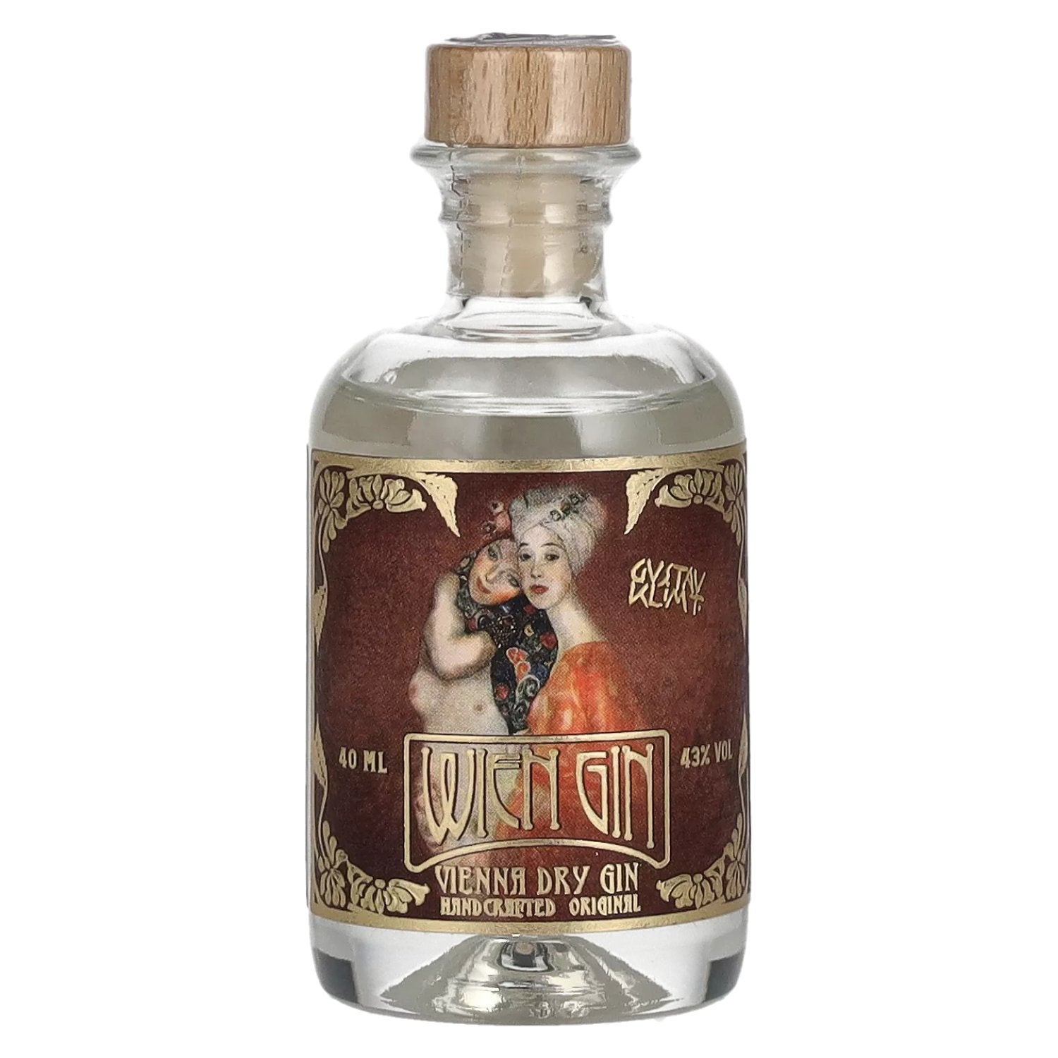 Wien Gin Gustav Klimt Edition Vienna Dry Gin 43% Vol. 0,04l