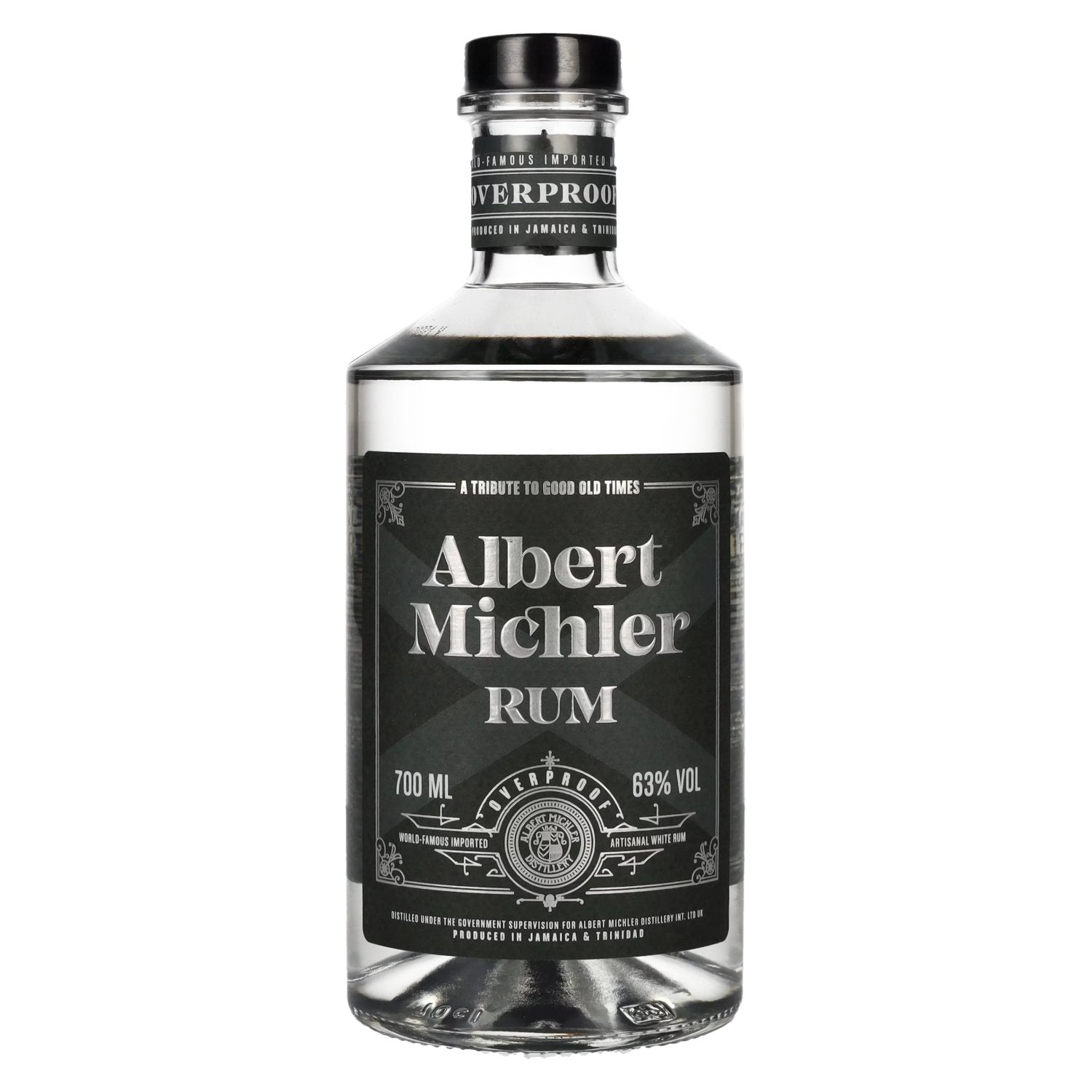 Albert Michler Rum Overproof Artisanal White Rum 63% Vol. 0,7l