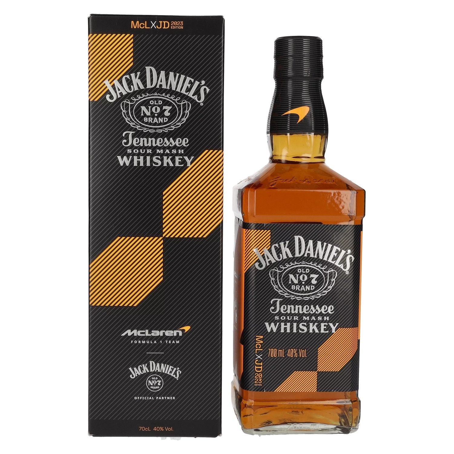 Jack Daniel's McLaren Formula 1 Team Edition 2023 40% Vol. 0,7l in Giftbox