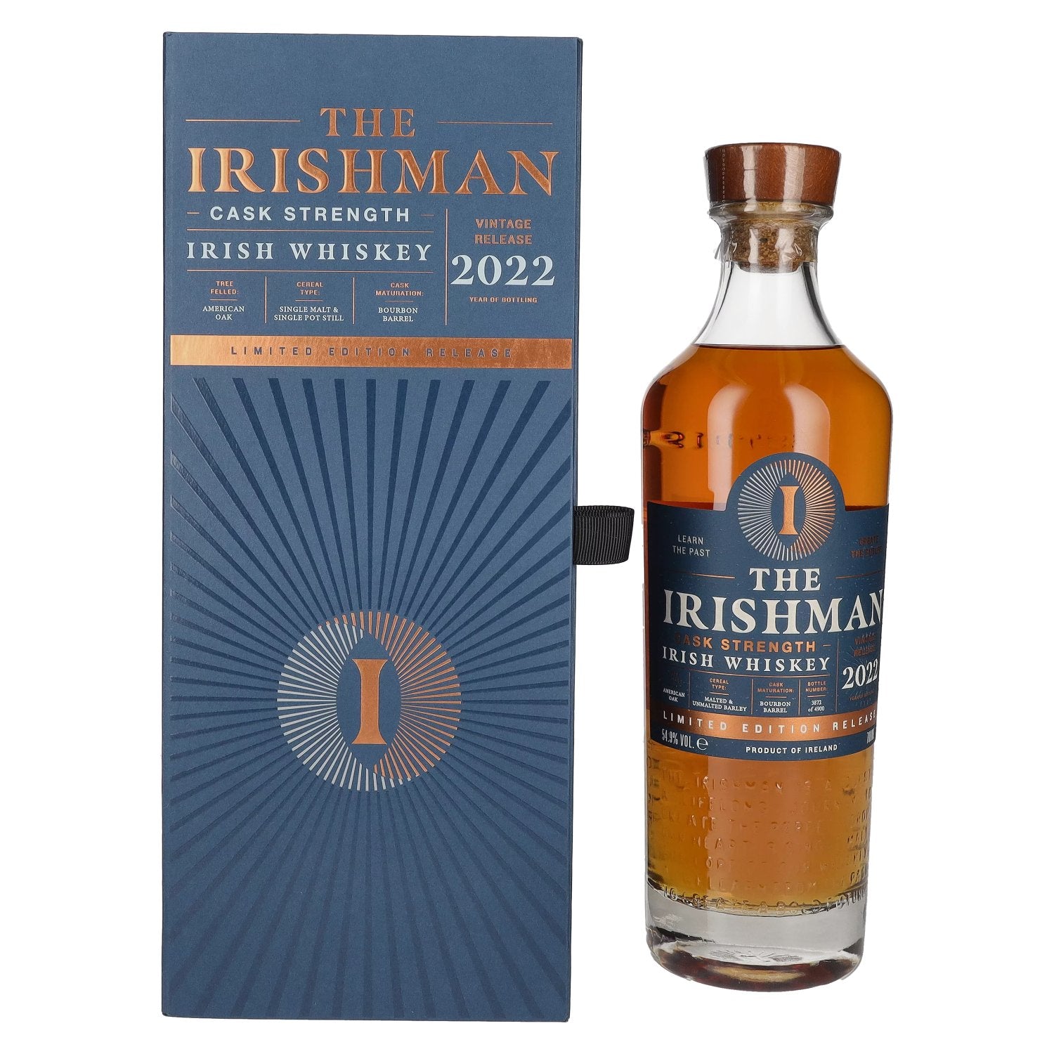 The Irishman Irish Whiskey Cask Strength Limited Edition Release 2022 54,9% Vol. 0,7l in Giftbox