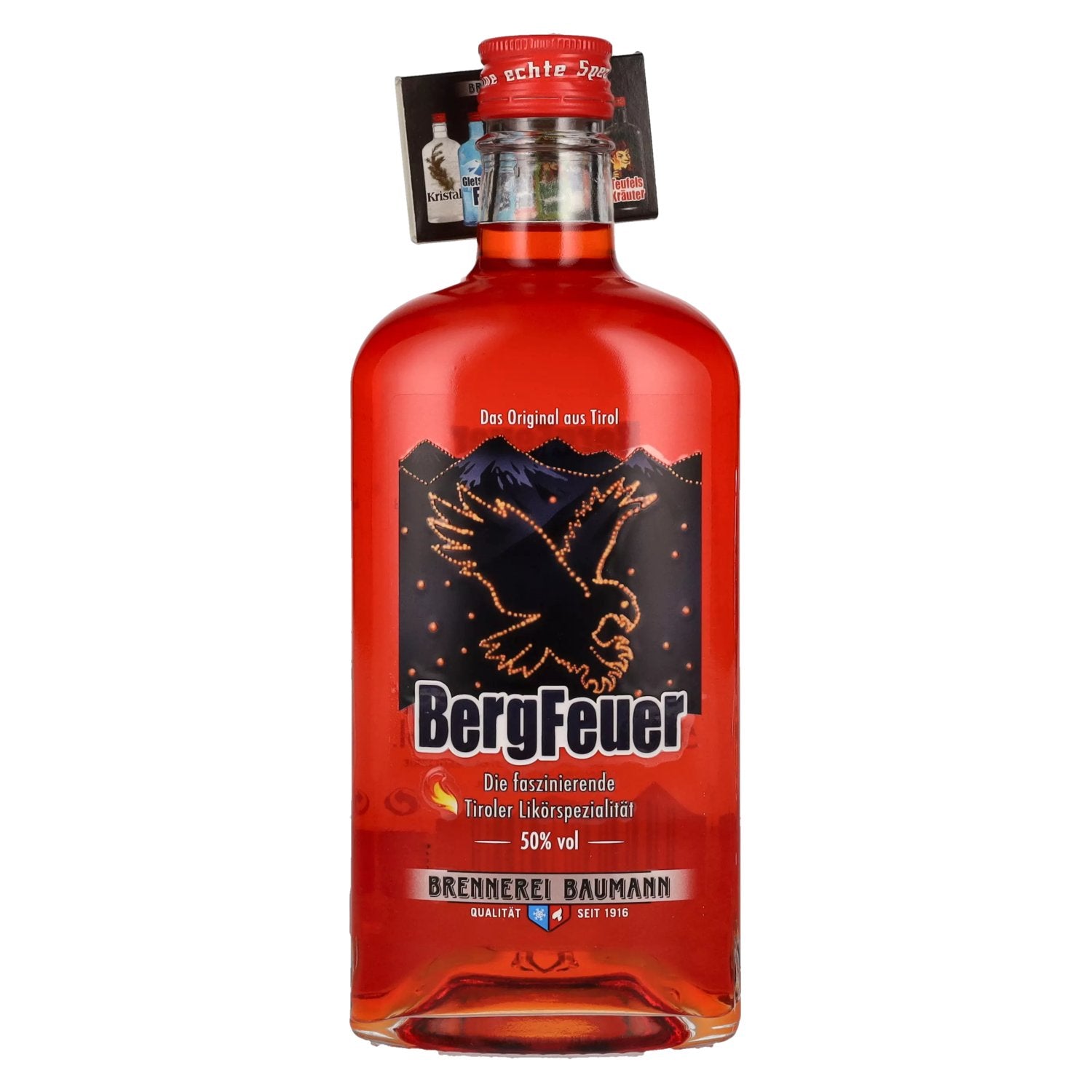 Baumann BergFeuer Likoer 50% Vol. 0,5l