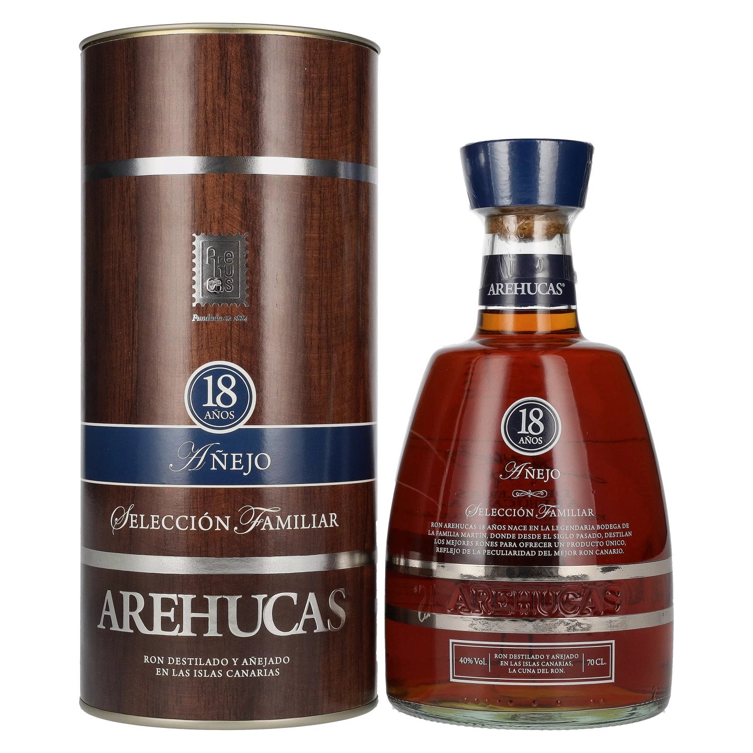 Ron Arehucas 18 Anos Anejo Reserva Especial 40% Vol. 0,7l in Giftbox