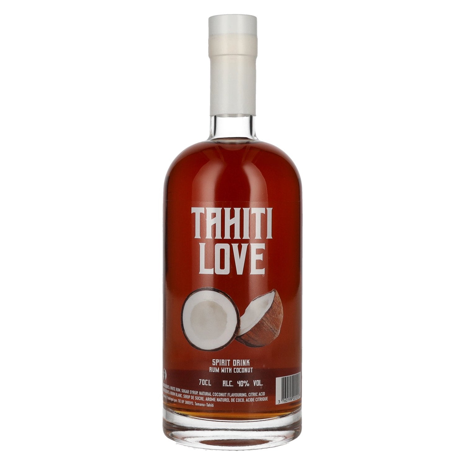 Tahiti Love COCONUT Premium Spirit Drink 40% Vol. 0,7l